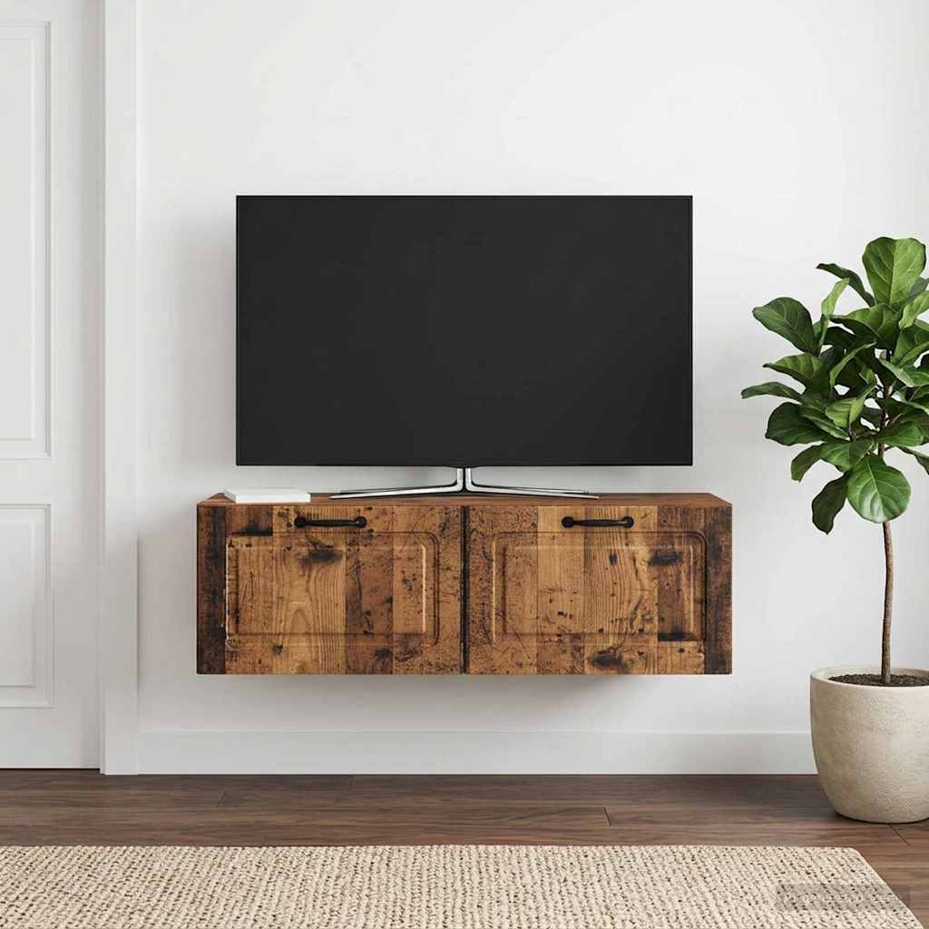 Sieninė TV spintelė Sendintos medienos 98 x 31 x 30 cm