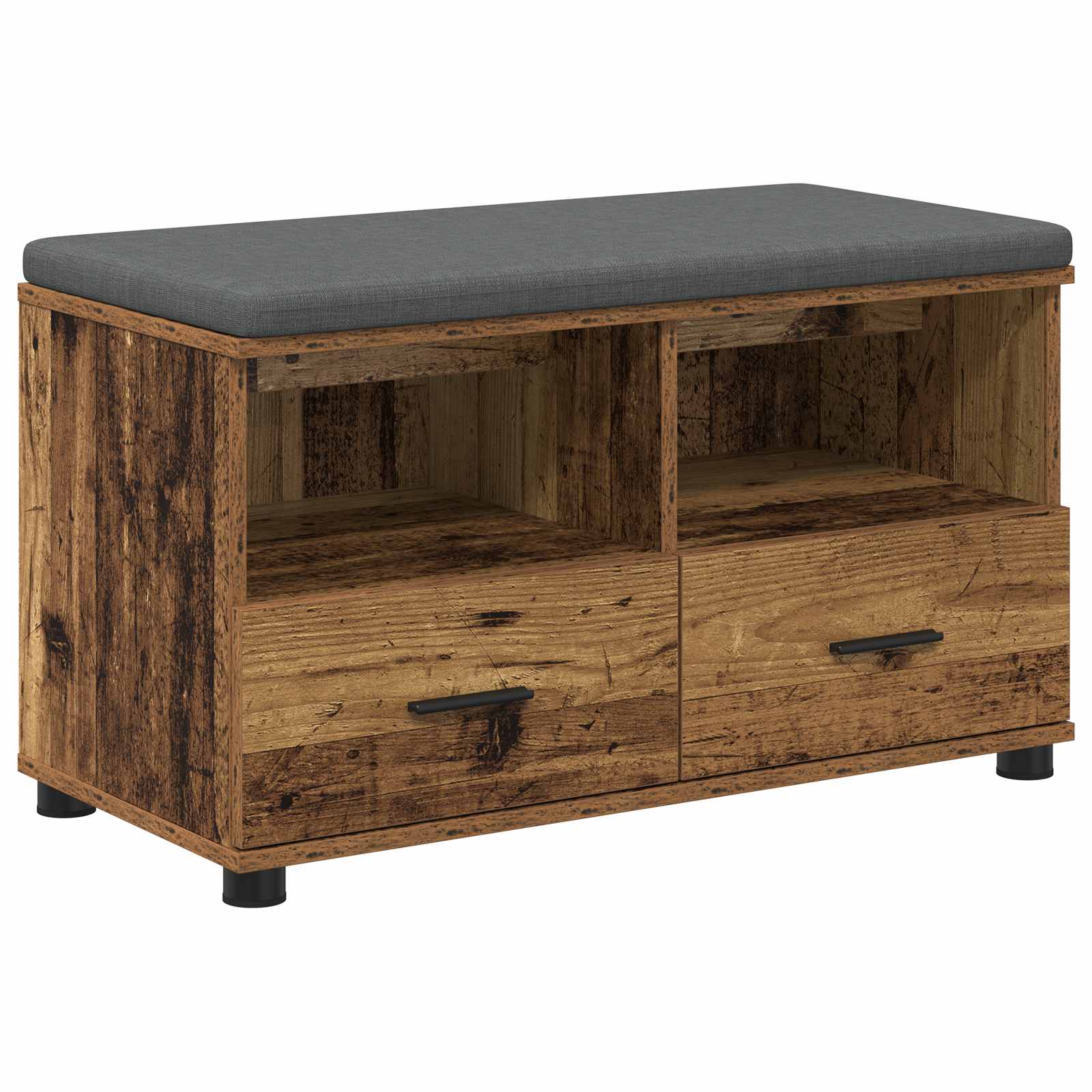 Koridoriaus suolas su pagalve Senas medis 80 x 38 x 46 cm