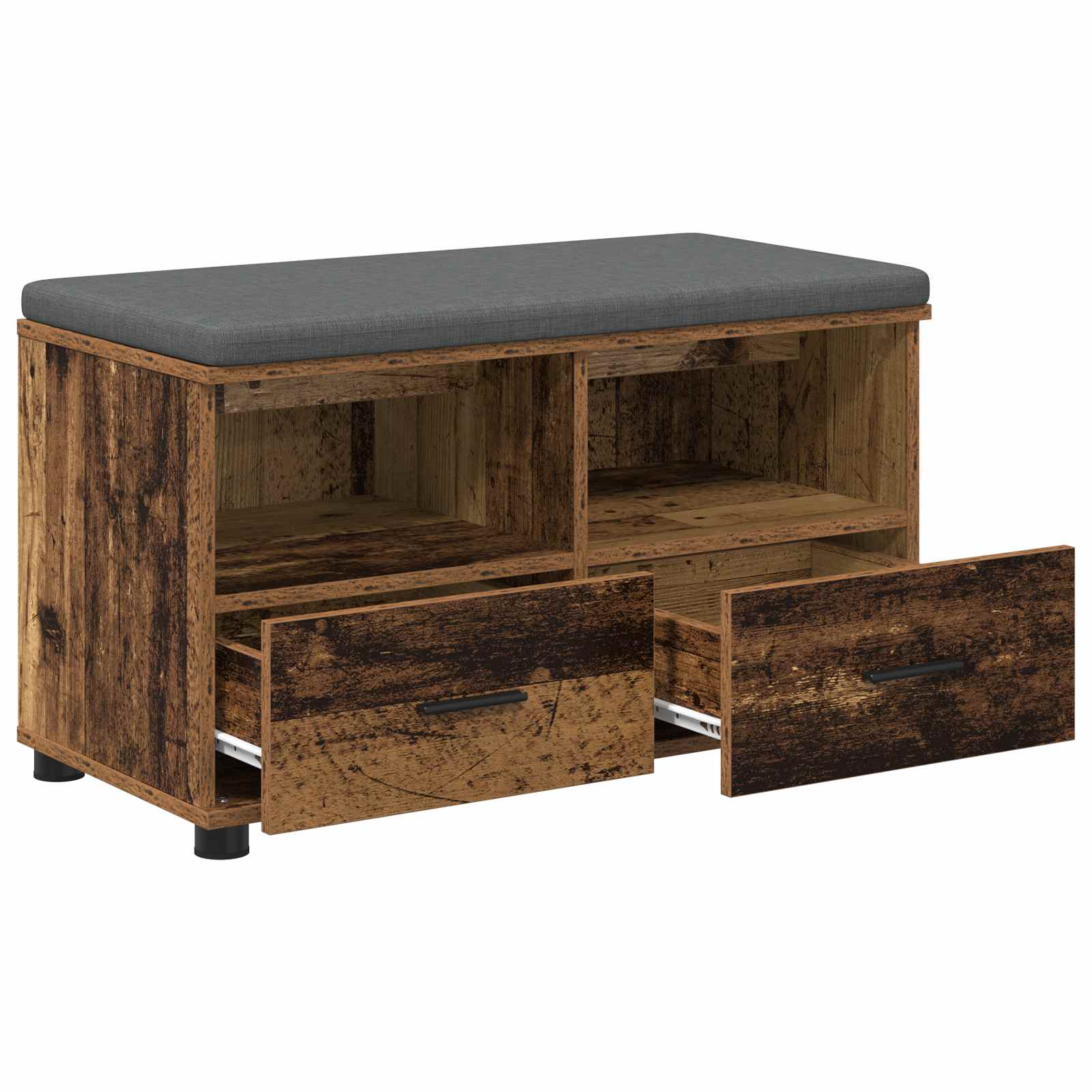 Koridoriaus suolas su pagalve Senas medis 80 x 38 x 46 cm