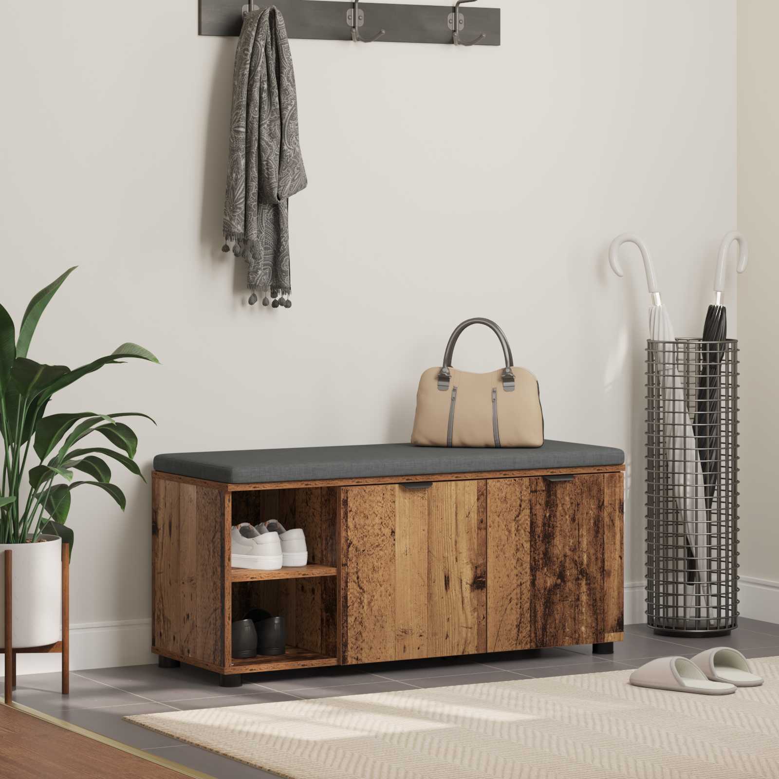Korpusa sols ar spilvenu Vecs koks 100 x 38 x 46 cm