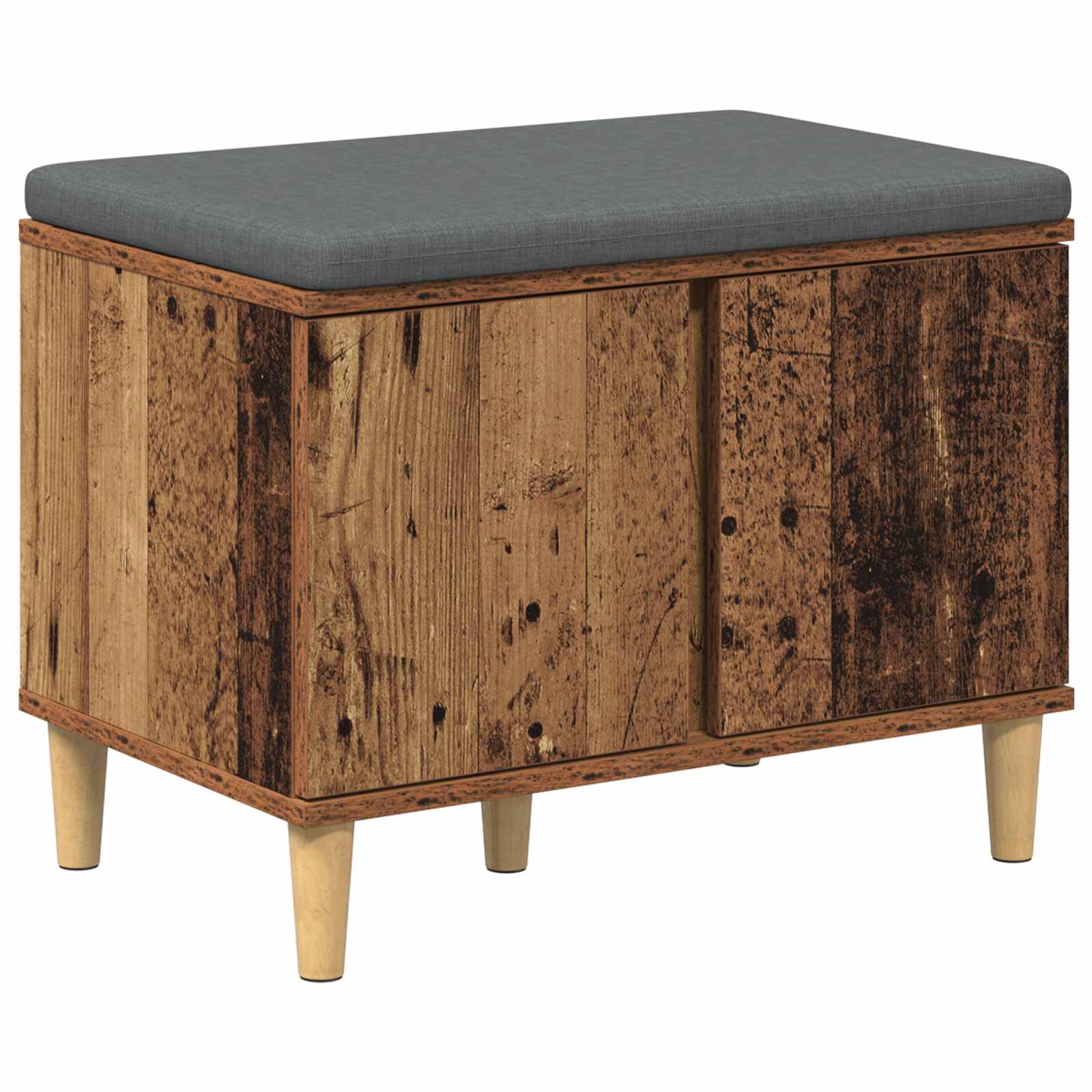 Koridoriaus suolas su pagalve Senas medis 60 x 38 x 46 cm