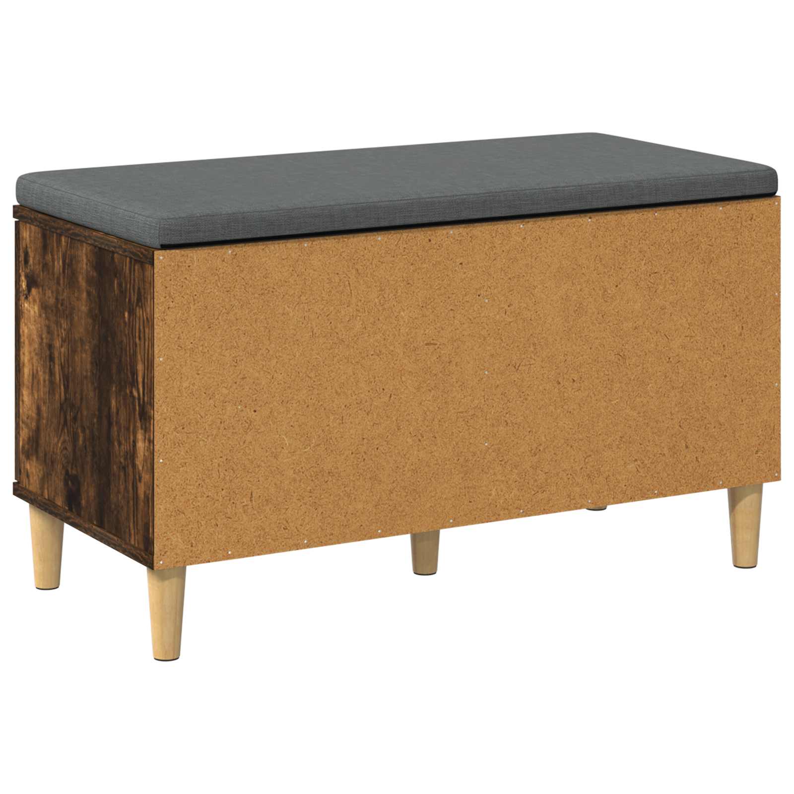 Koridora sols ar spilvenu Dūmots ozols 80 x 38 x 46 cm