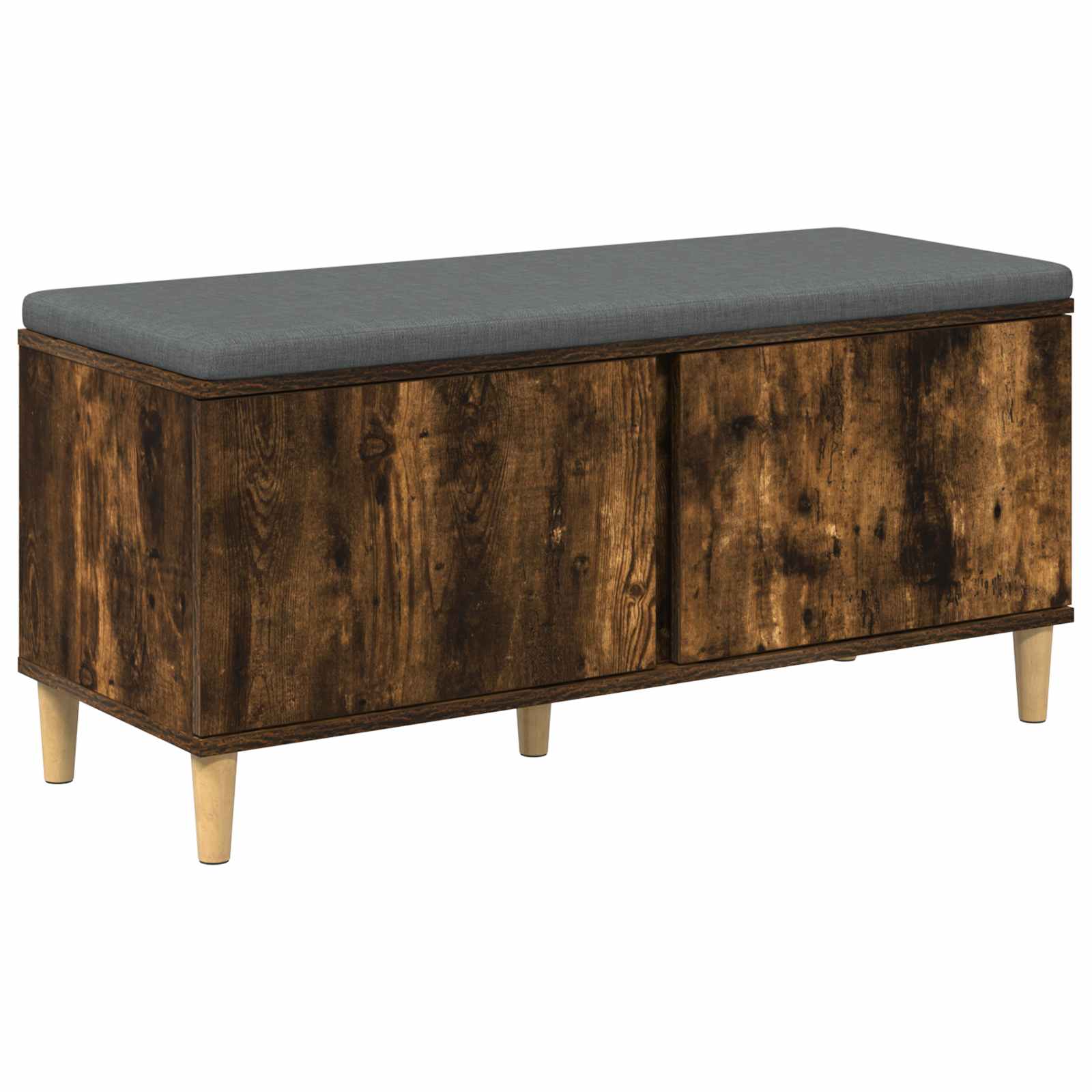 Koridora sols ar spilvenu Dūmots ozols 100 x 38 x 46 cm