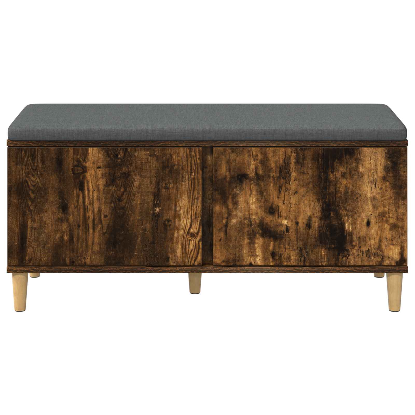 Koridora sols ar spilvenu Dūmots ozols 100 x 38 x 46 cm