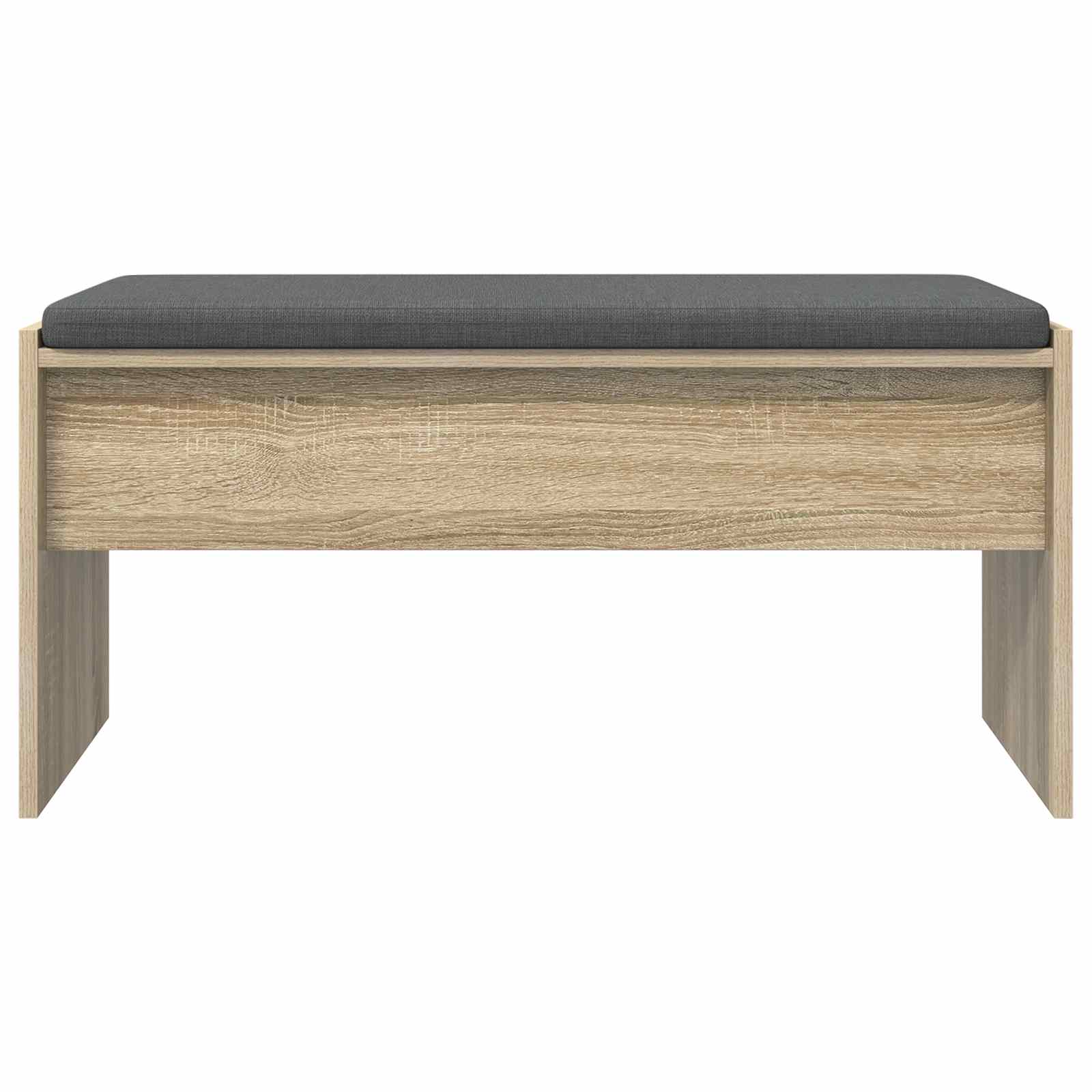 Koka sols ar spilvenu Sonoma ozols 80 x 38 x 46 cm