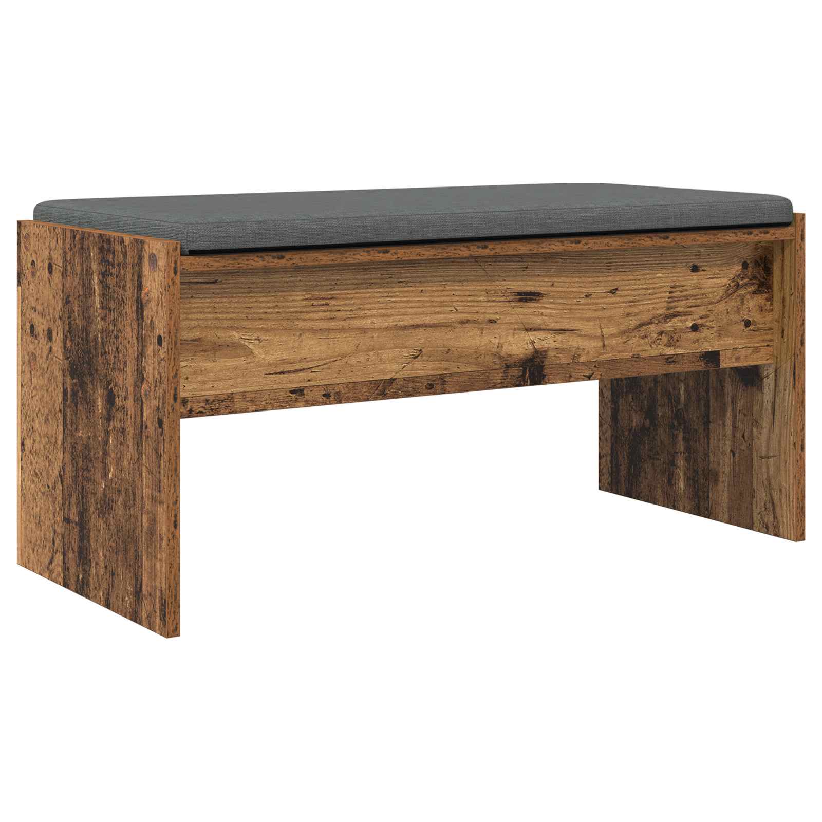 Koridoriaus suolas su pagalve Senas medis 80 x 38 x 46 cm