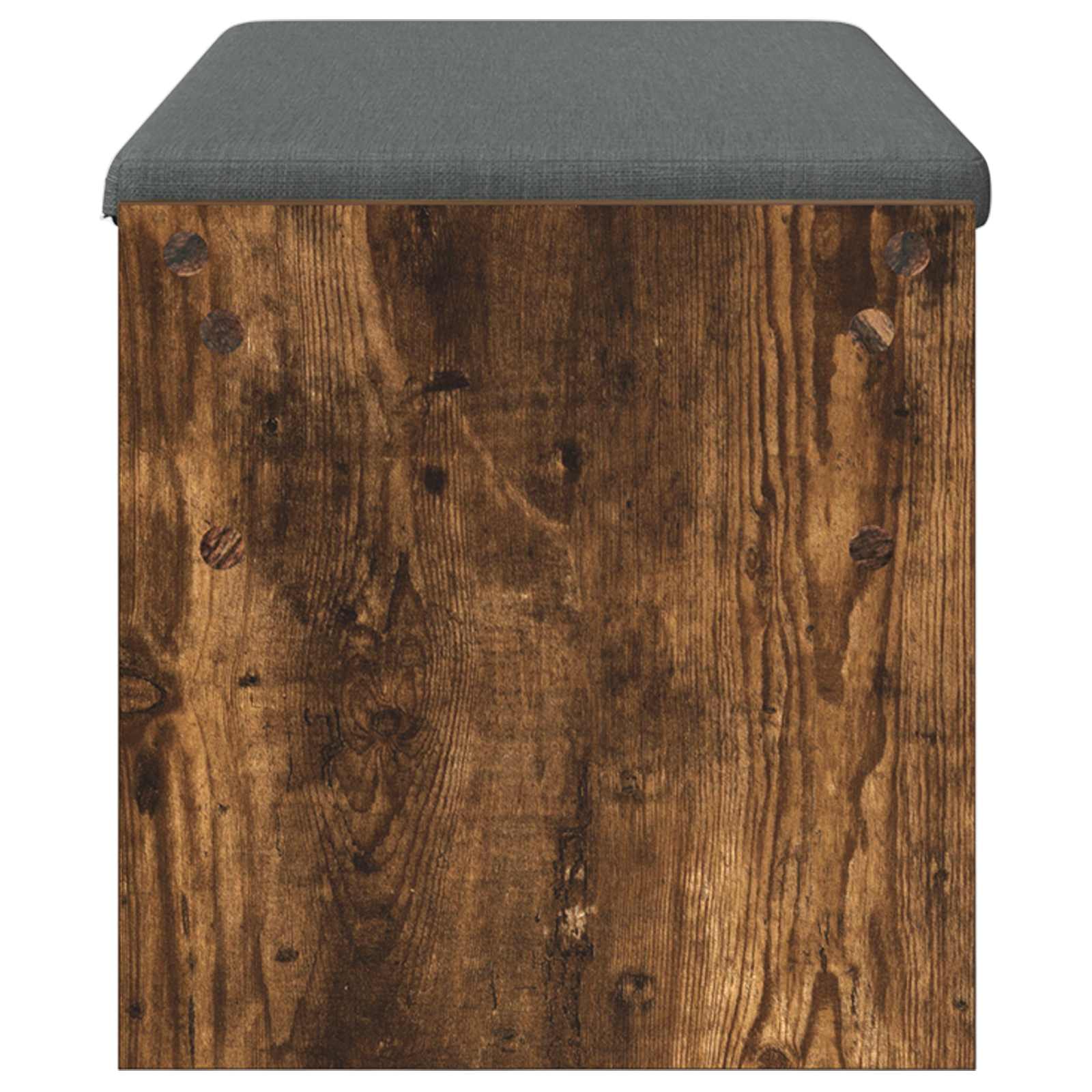 Priekšnams beņķis ar spilvenu Dūmots ozols 100 x 38 x 46 cm