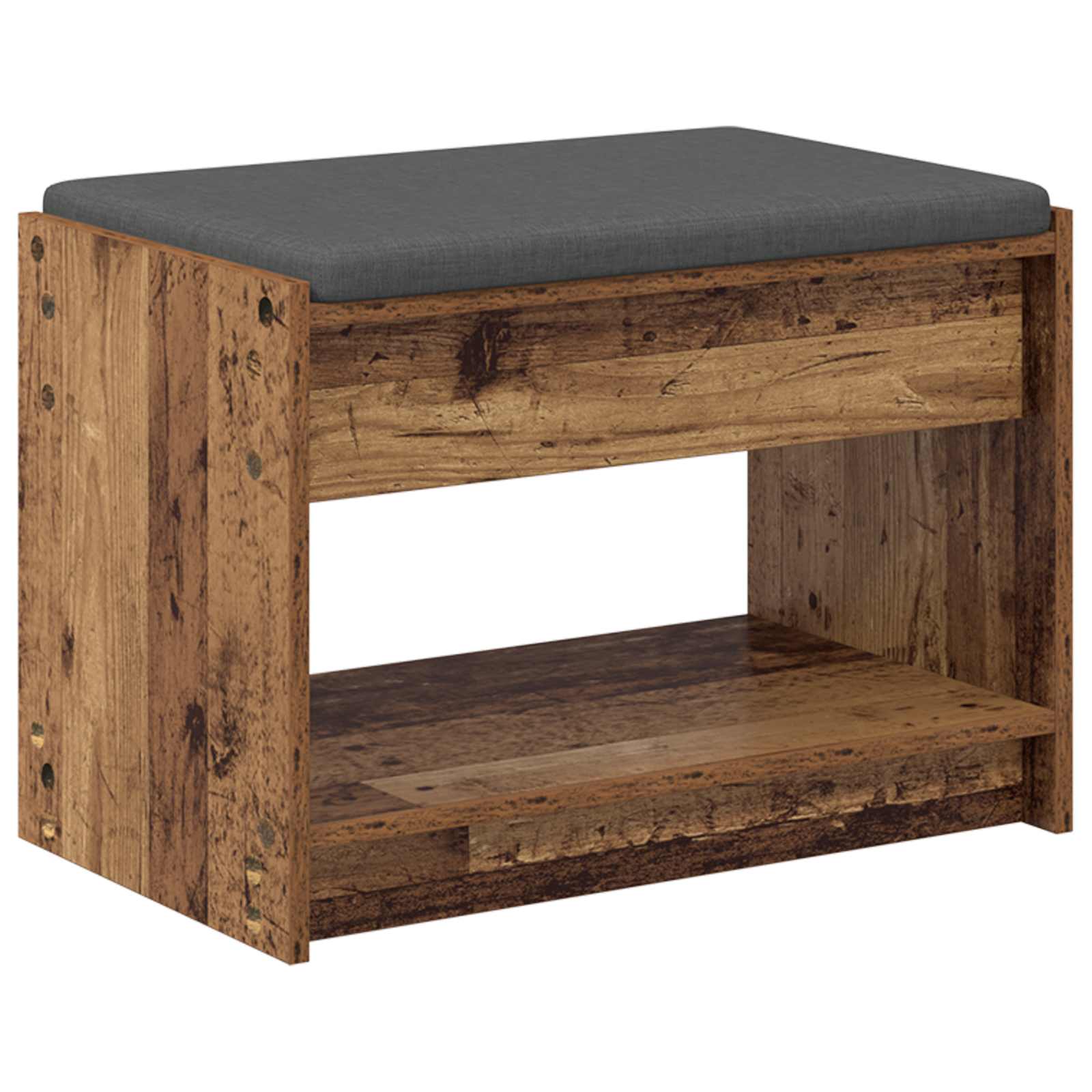 Garderobes sols ar spilvenu Vecs koks 63 x 38 x 45 cm