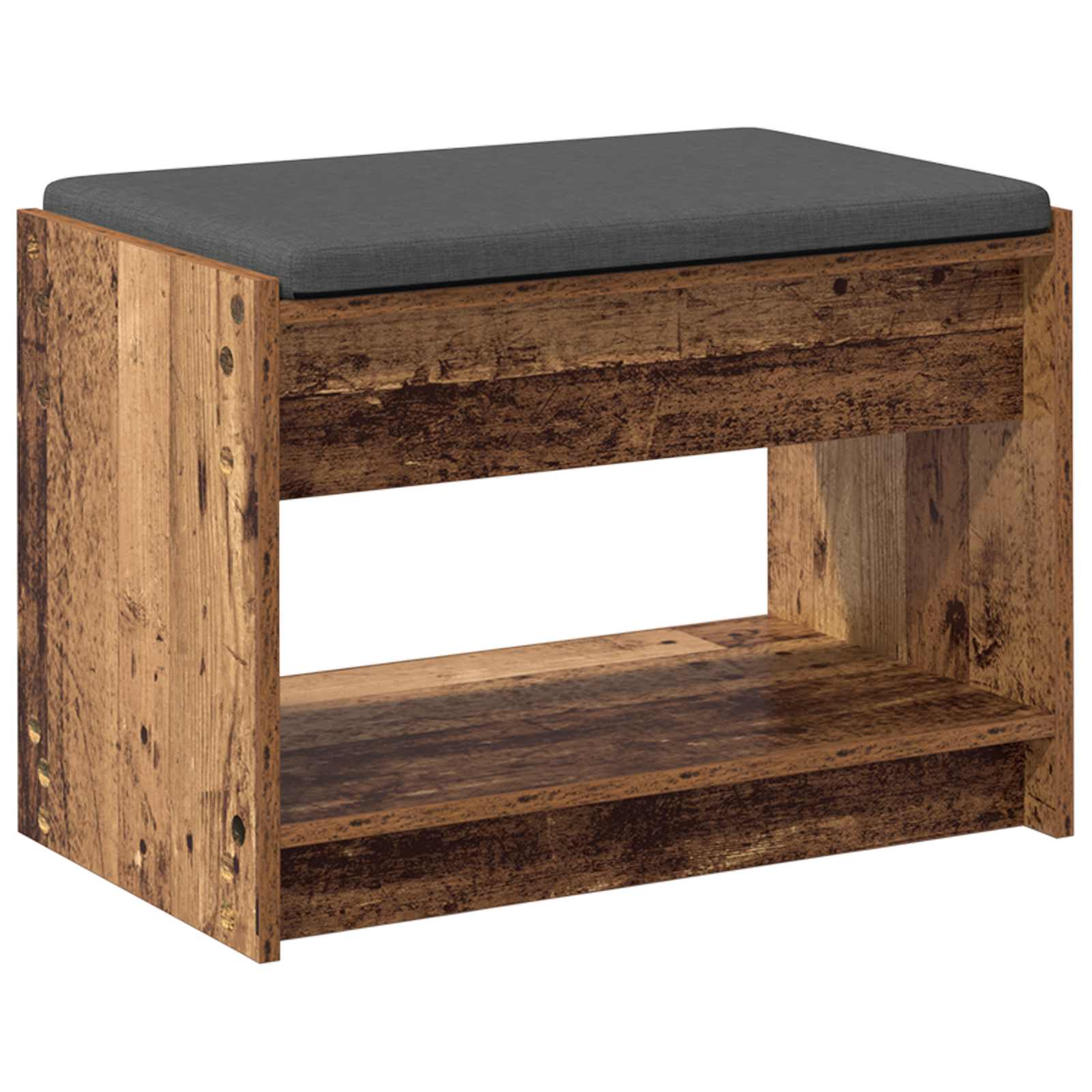 Garderobes sols ar spilvenu Vecs koks 63 x 38 x 45 cm