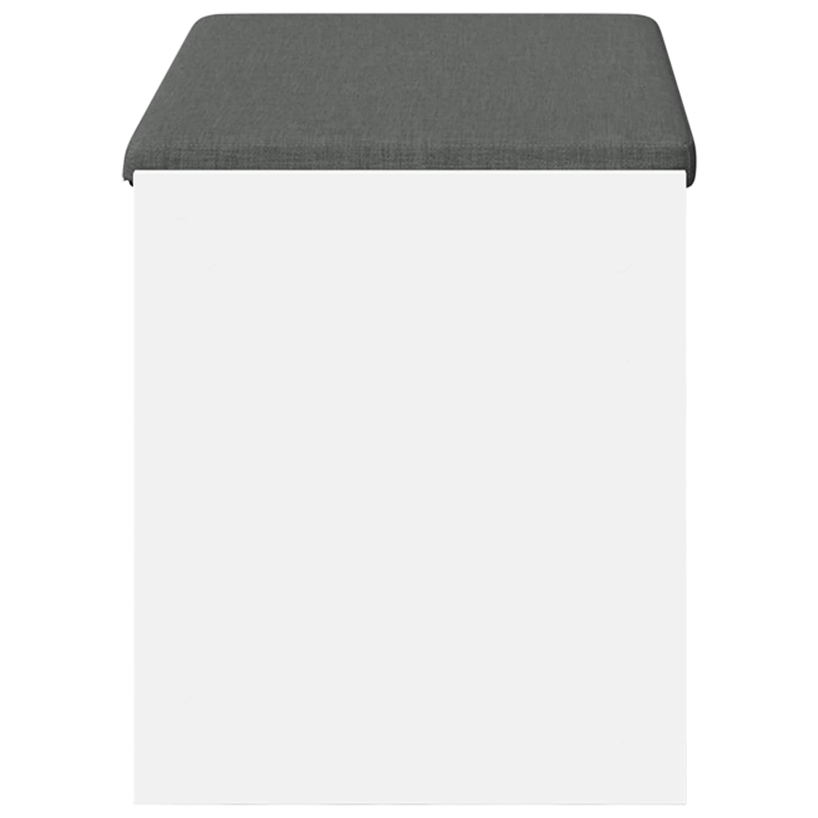 Koridoriaus suolas su pagalve su lentyna Baltas 83 x 38 x 45 cm