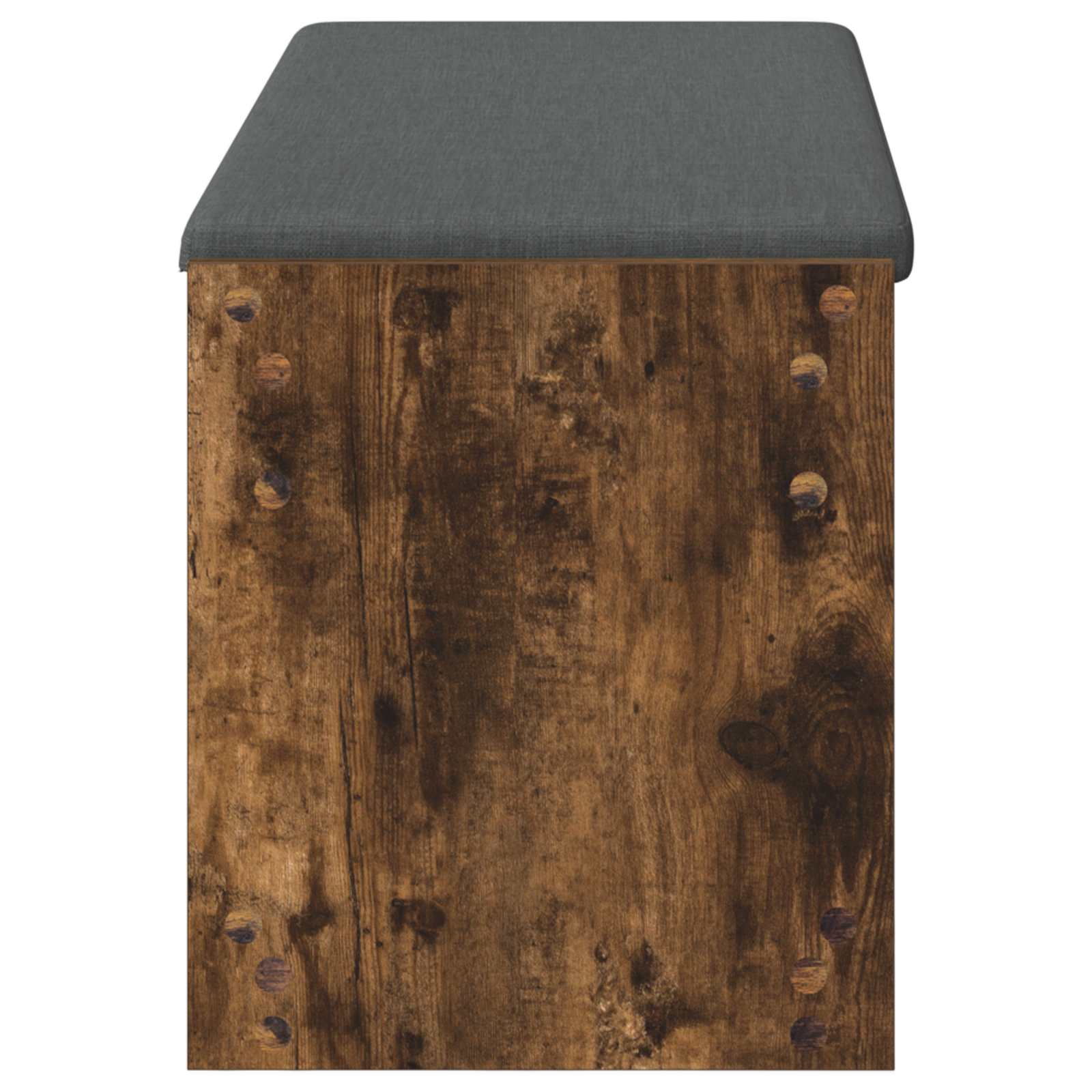 Priekšnams beņķis ar spilvenu Dūmots ozols 100 x 38 x 46 cm