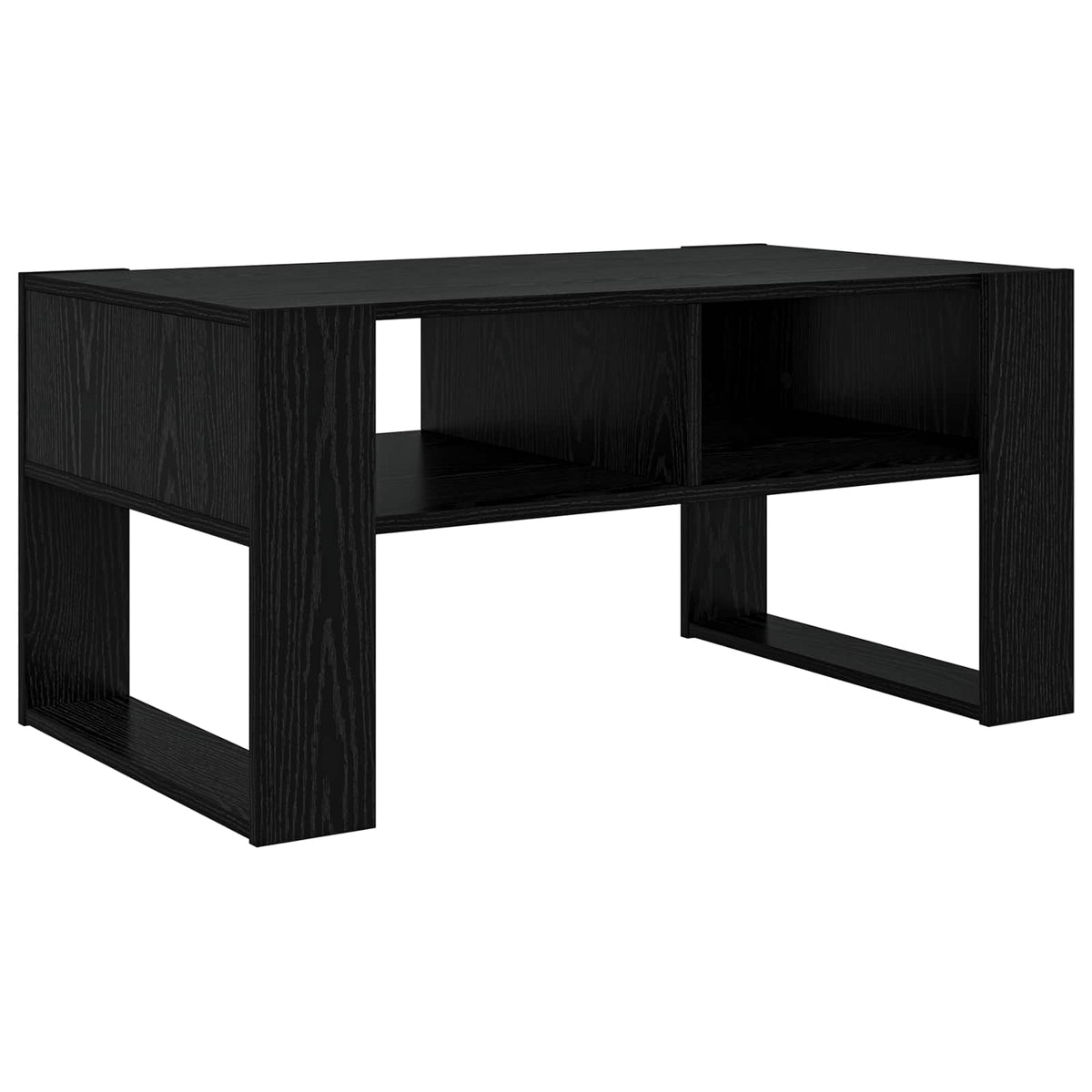 Kavos staliukas Juodas ąžuolas 92 x 53 x 45 cm Apdirbta mediena