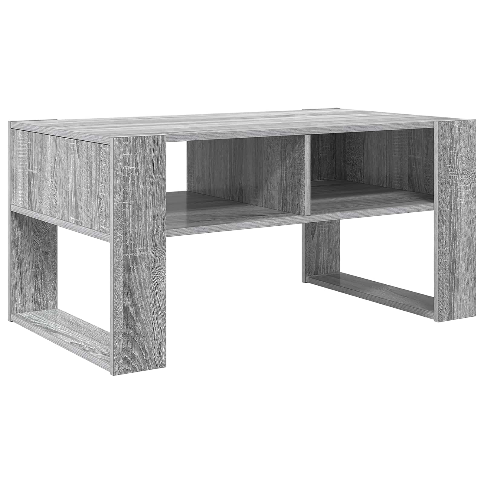 Coffee Table Grey Sonoma 92 x 53 x 45 cm Engineered Wood