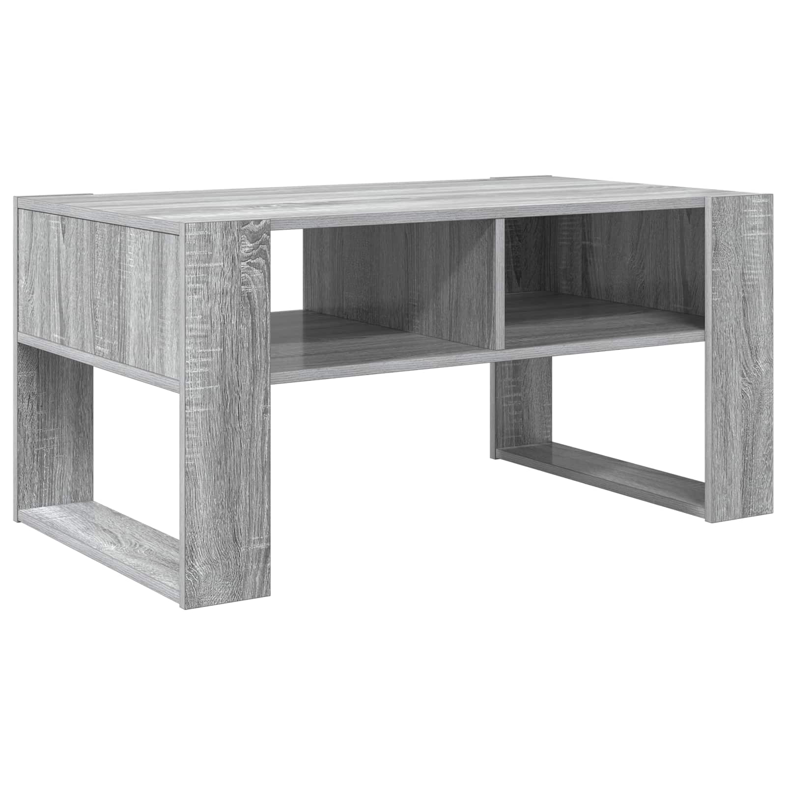 Coffee Table Grey Sonoma 92 x 53 x 45 cm Engineered Wood