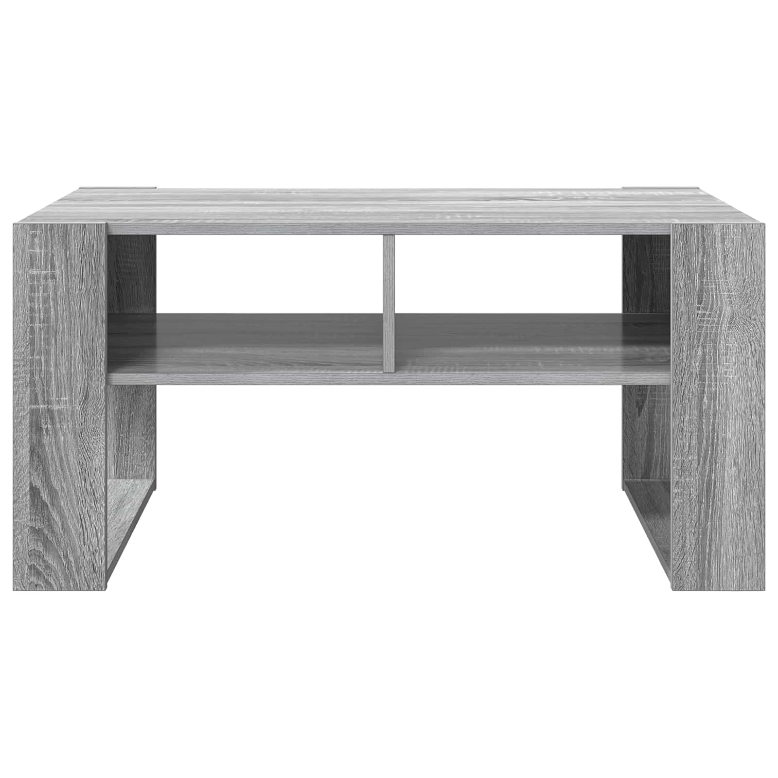 Coffee Table Grey Sonoma 92 x 53 x 45 cm Engineered Wood