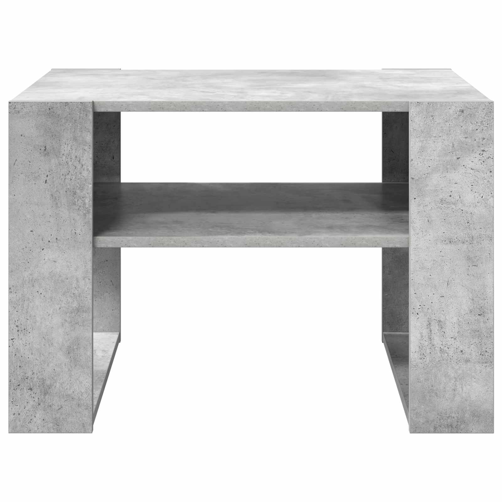 Kafijas galdiņš Betona pelēks 66 x 53 x 45 cm Inženierijas koksne