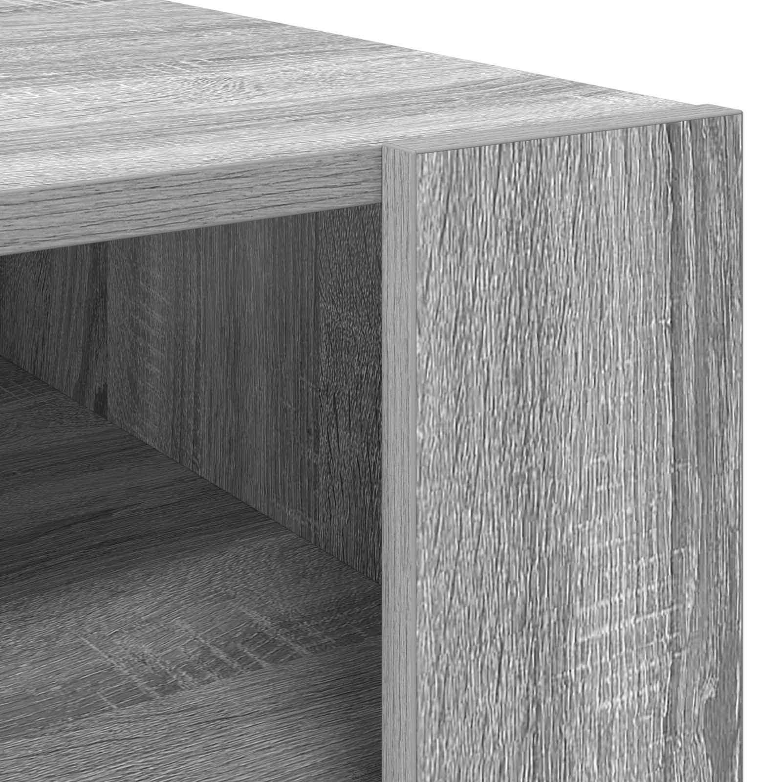 Coffee table Gray Sonoma 66 x 53 x 45 cm Engineered wood