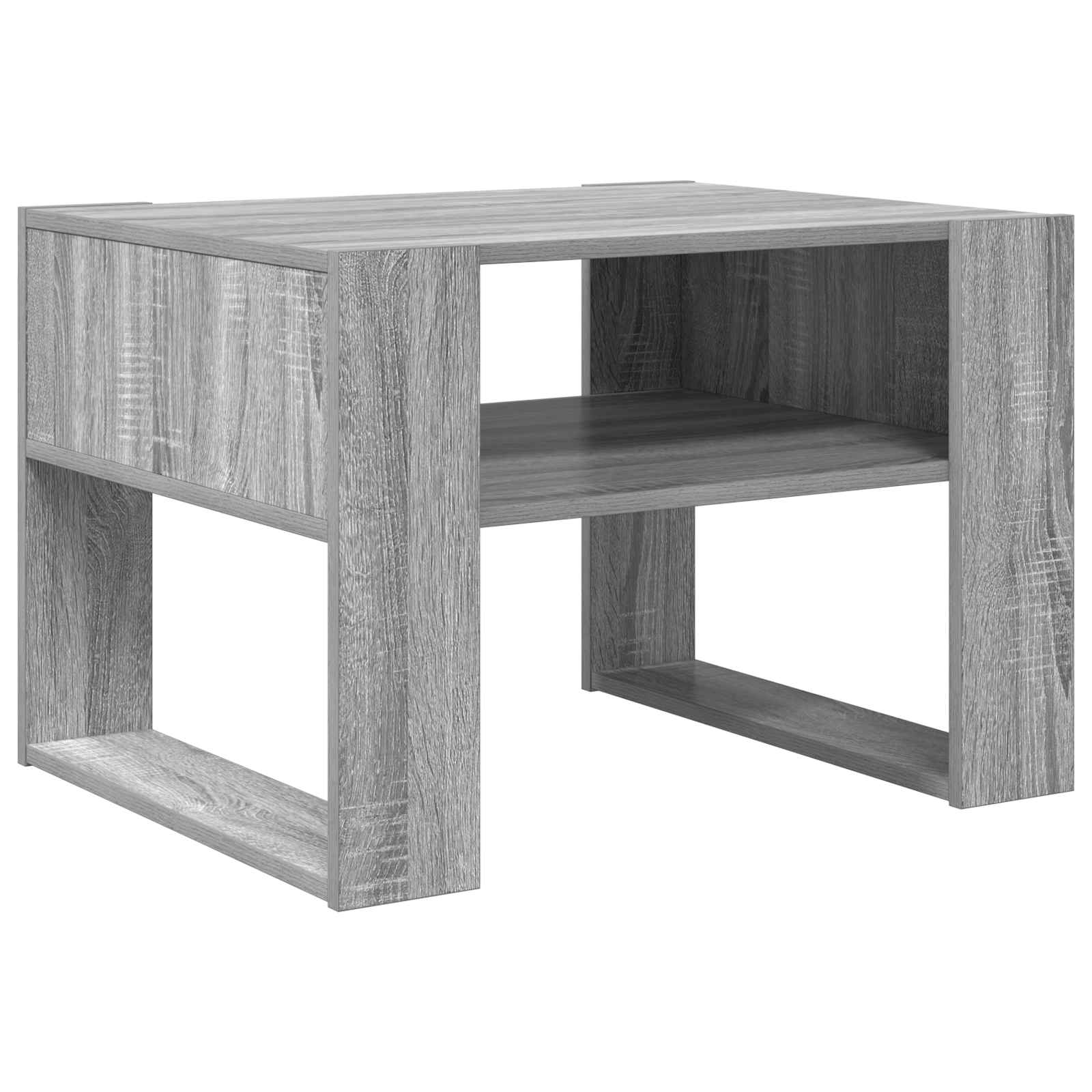 Coffee table Gray Sonoma 66 x 53 x 45 cm Engineered wood