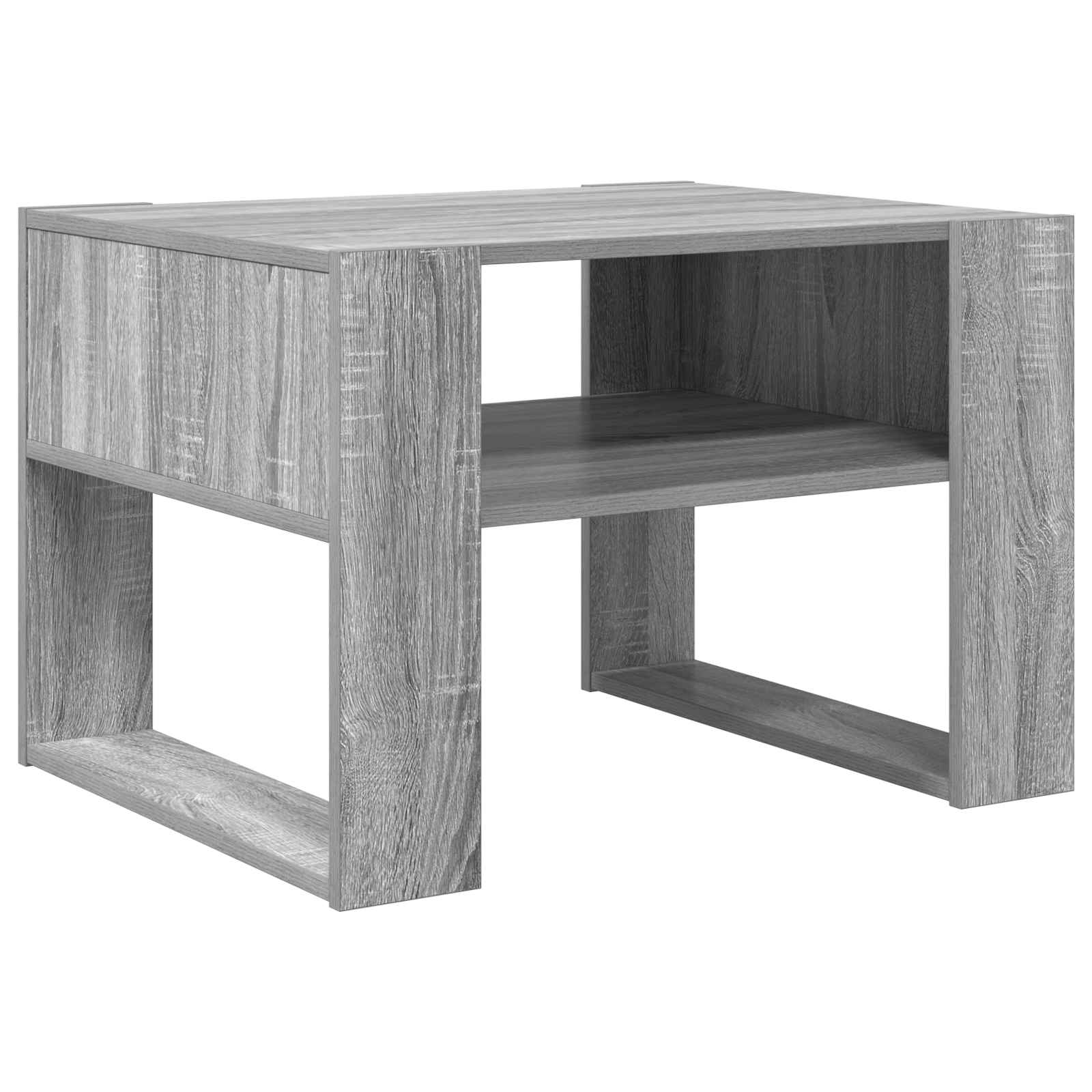 Coffee table Gray Sonoma 66 x 53 x 45 cm Engineered wood