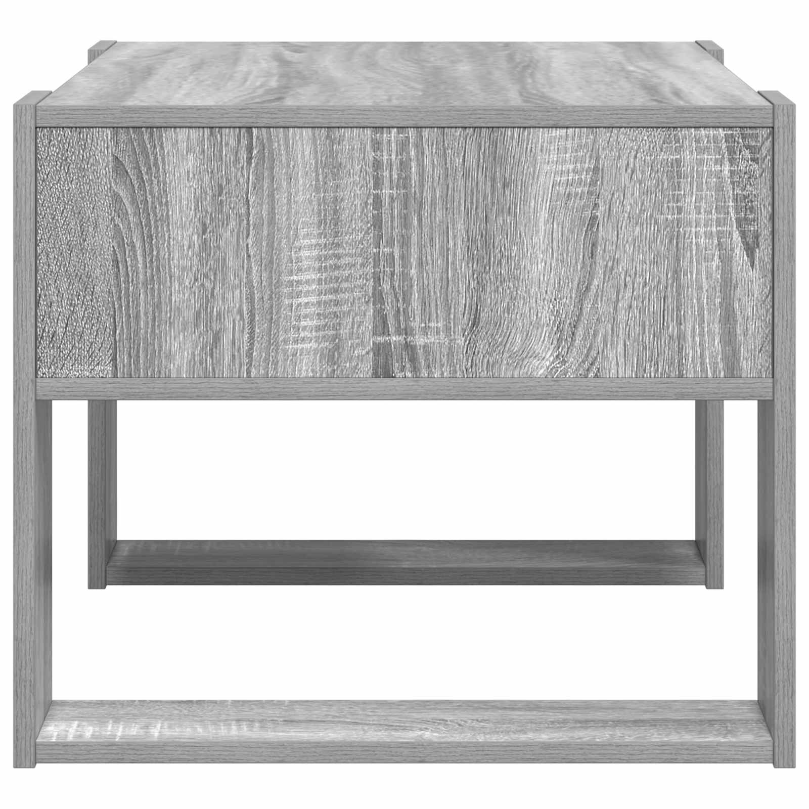 Coffee table Gray Sonoma 66 x 53 x 45 cm Engineered wood