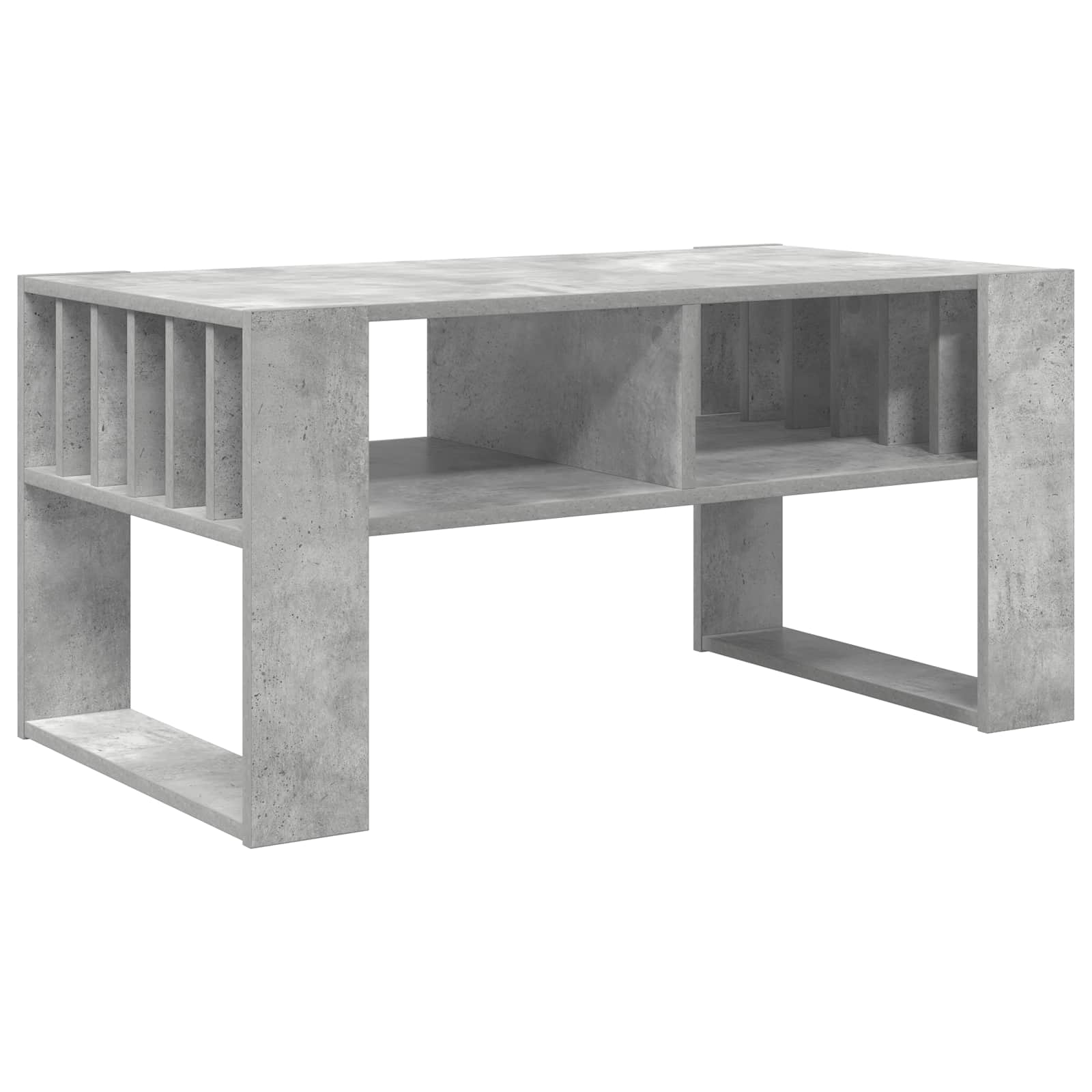 Kafijas galdiņš Betona pelēks 92 x 49,5 x 45 cm Apstrādāta koksne