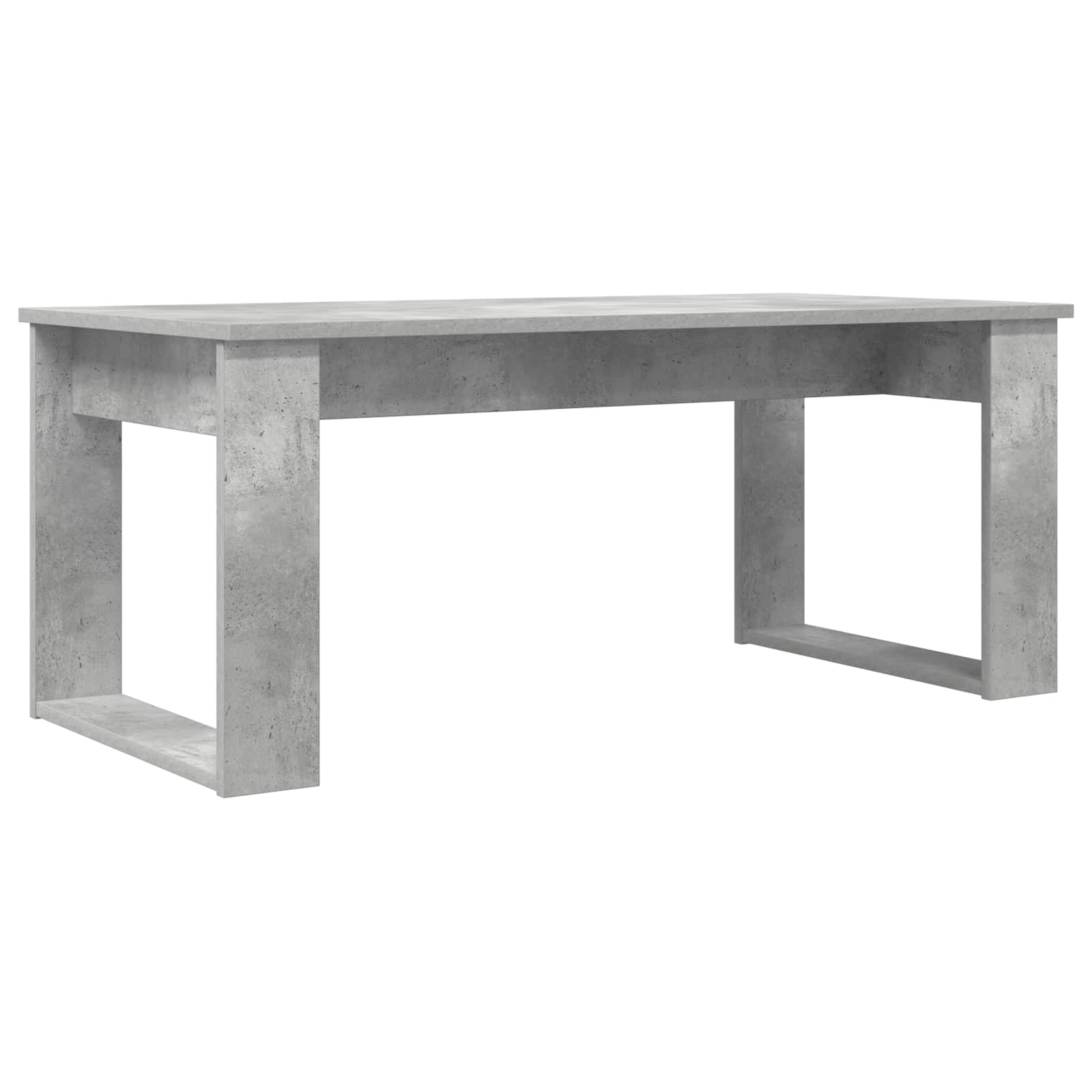 Kavos staliuko komplektas 2 vnt. Betono pilka 100 x 50 x 42 cm