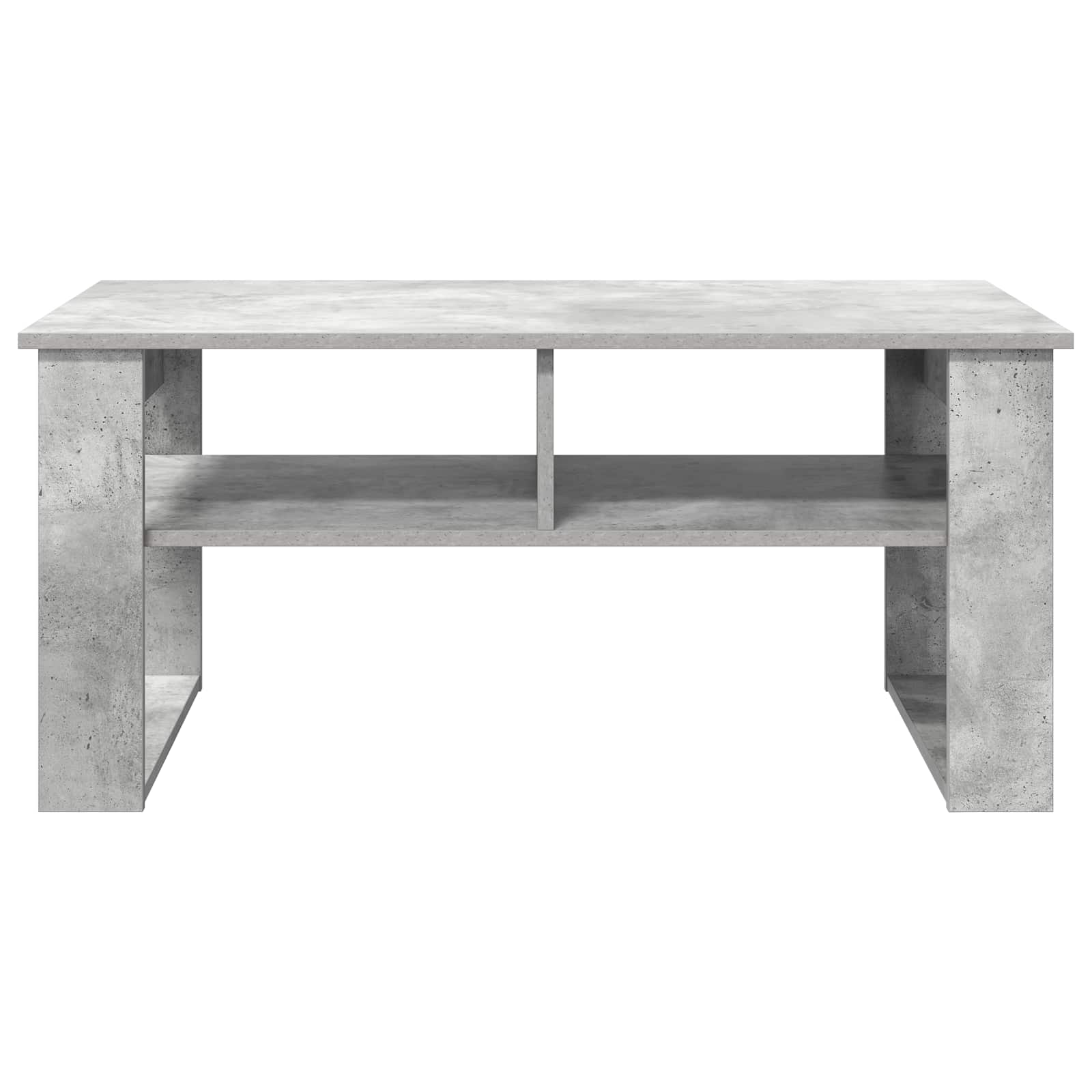 Kavos staliukas Betono pilka 96 x 54 x 44 cm Apdirbta mediena