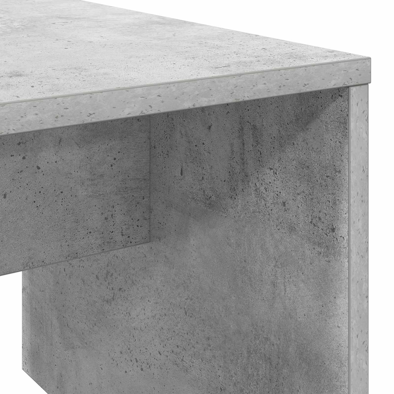 Kafijas galdiņš Betona pelēks 90 x 45 x 35 cm Inženierijas koksne