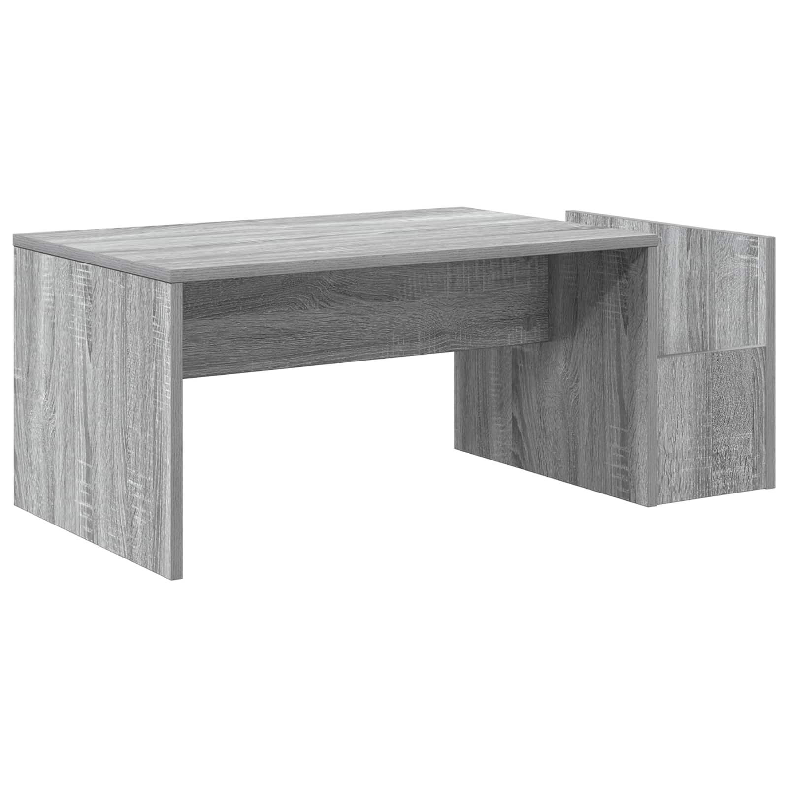 Kafijas galdiņš pelēks Sonoma 90 x 45 x 35 cm Inženierijas koks