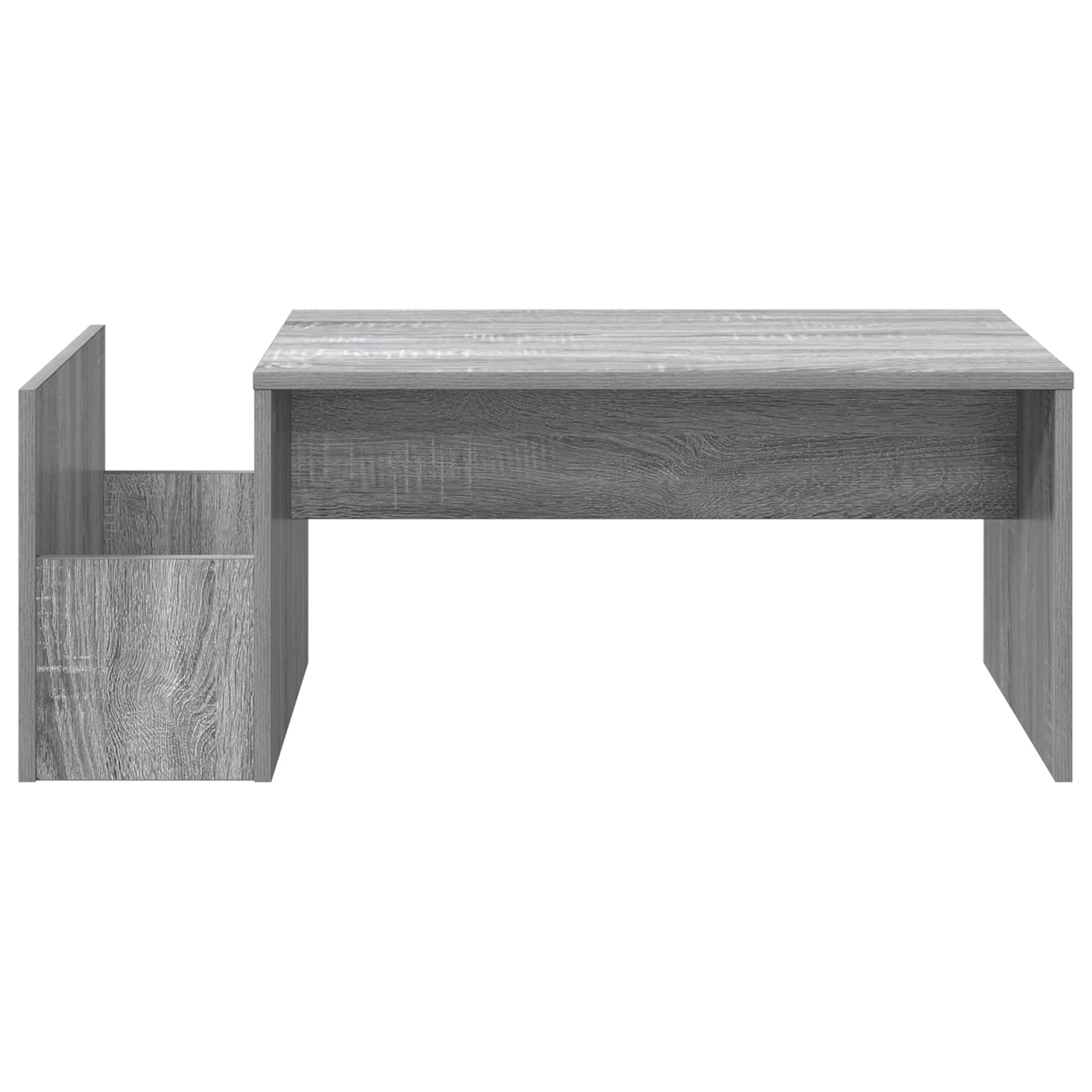 Kafijas galdiņš pelēks Sonoma 90 x 45 x 35 cm Inženierijas koks
