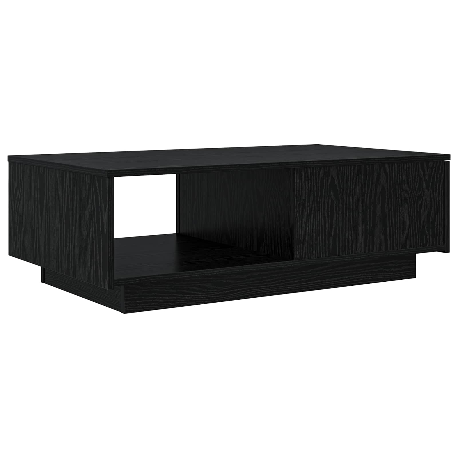 Coffee Table Black oak 95 x 55 x 31 cm Engineered wood