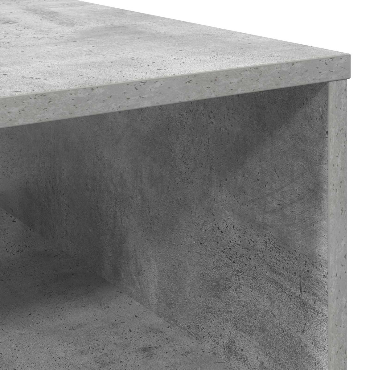 Kavos staliukas Betono pilka 95 x 55 x 31 cm Apdirbta mediena
