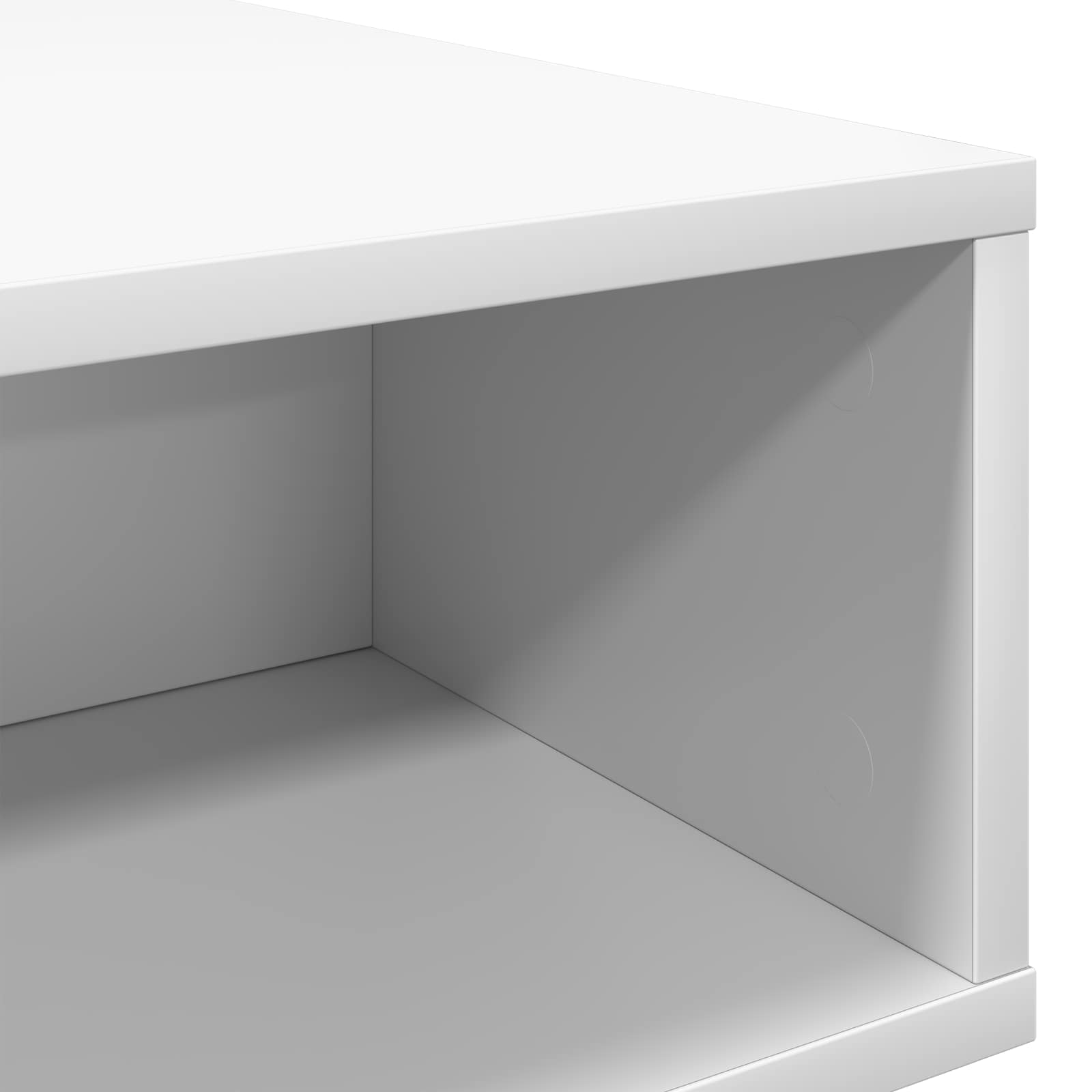 Kavos staliukas Balta 105 x 50 x 32,5 cm Apdirbta mediena