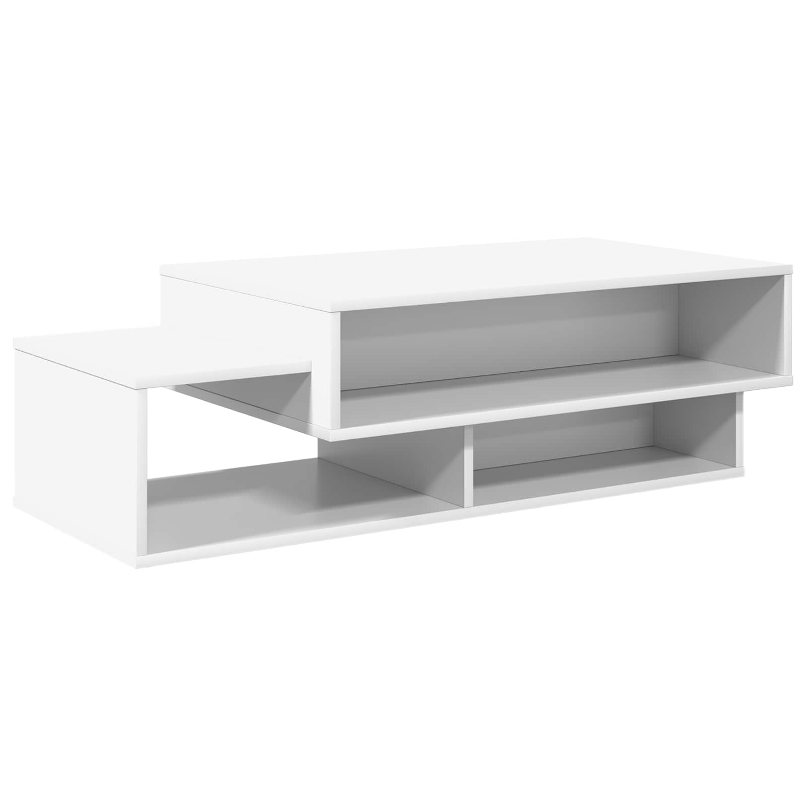 Kavos staliukas Balta 105 x 50 x 32,5 cm Apdirbta mediena