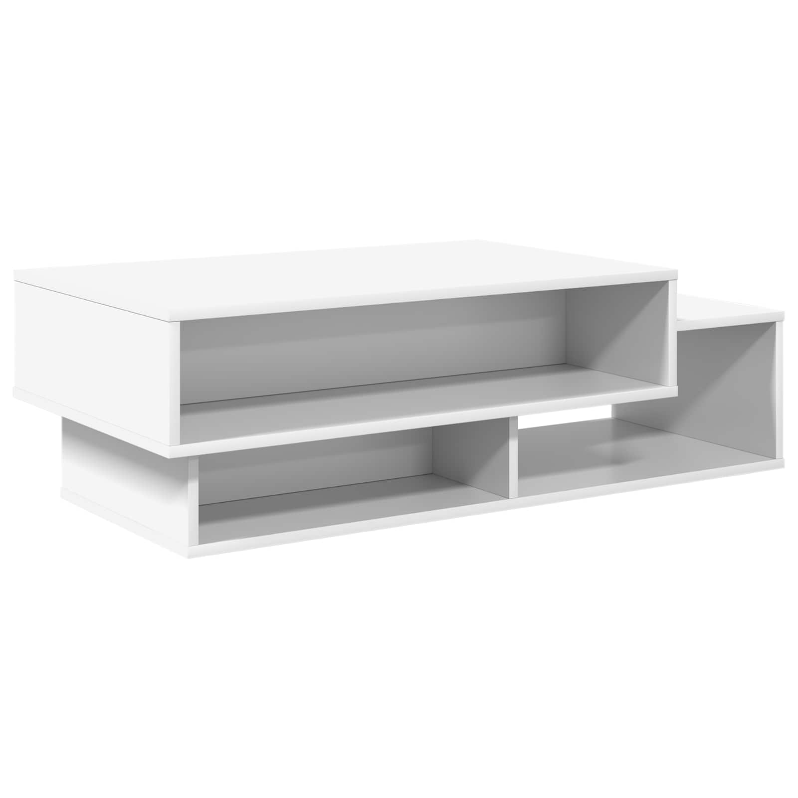 Kavos staliukas Balta 105 x 50 x 32,5 cm Apdirbta mediena