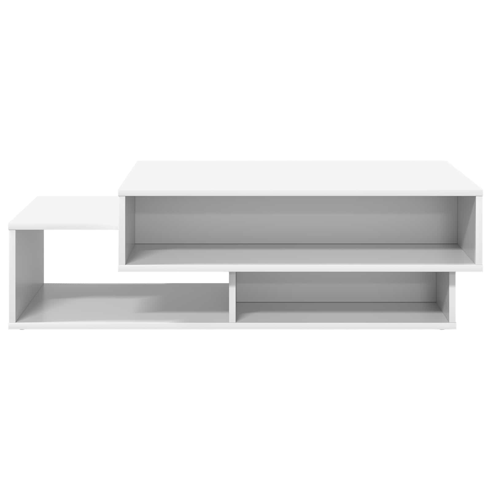 Kavos staliukas Balta 105 x 50 x 32,5 cm Apdirbta mediena