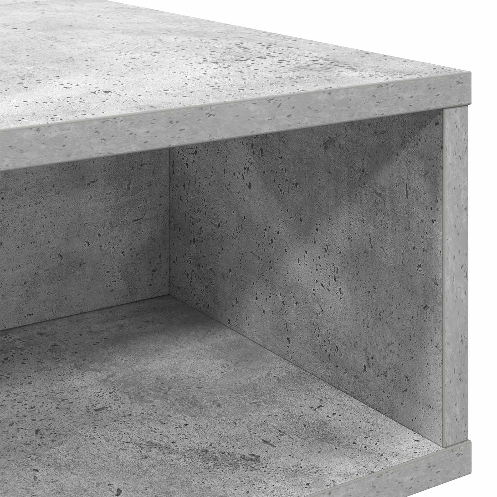 Coffee Table Concrete Grey 105 x 50 x 32.5 cm