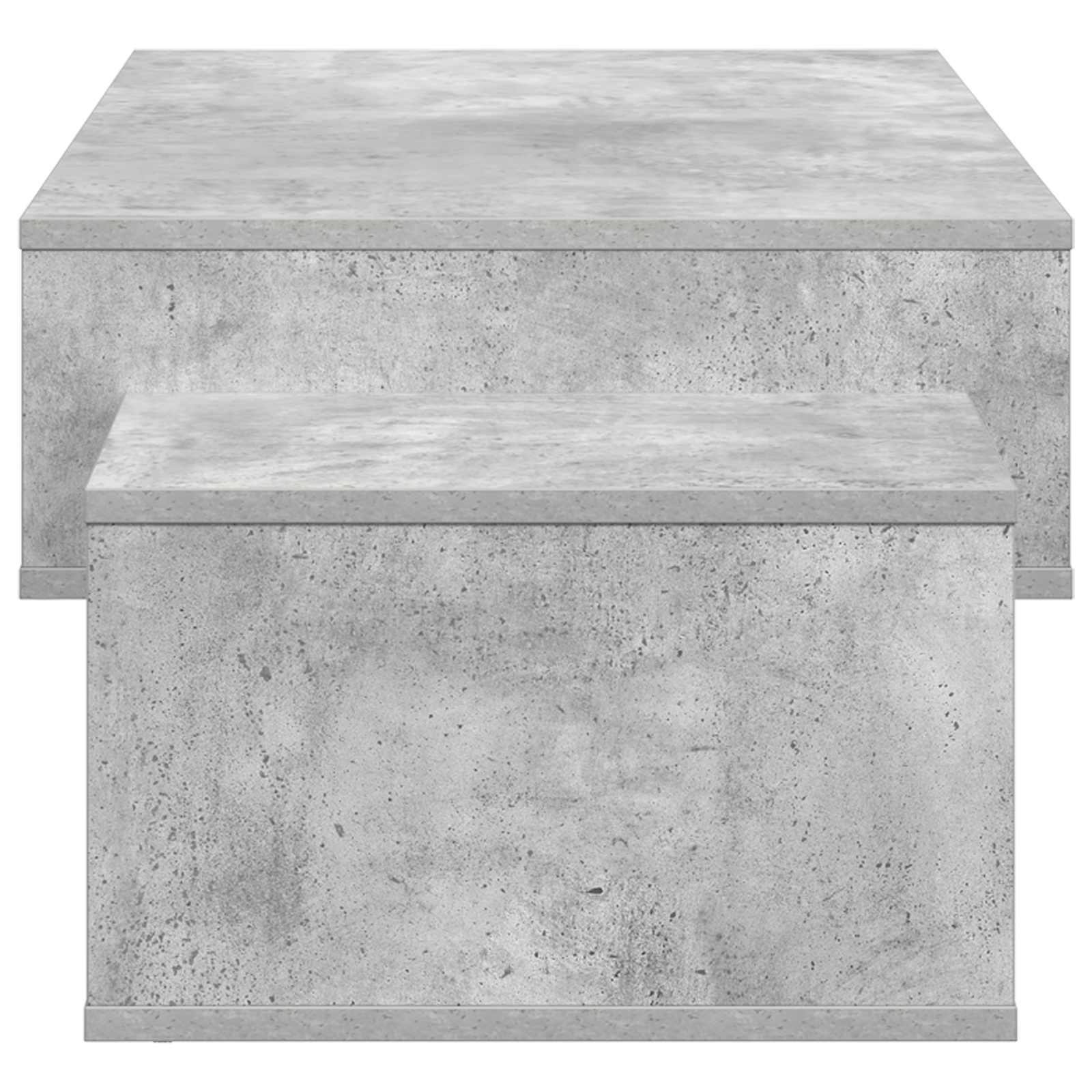 Coffee Table Concrete Grey 105 x 50 x 32.5 cm