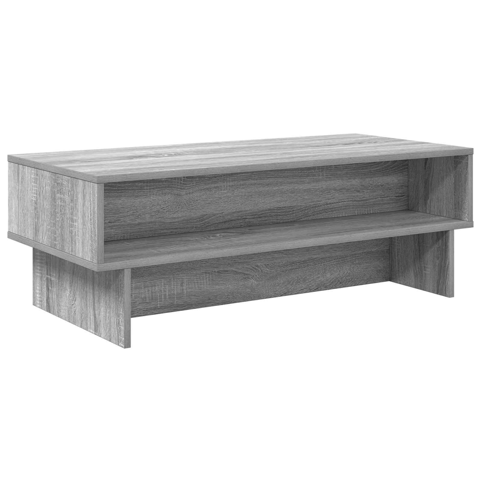 Kafijas galdiņš pelēks Sonoma 100 x 46 x 35 cm Inženierijas koksne
