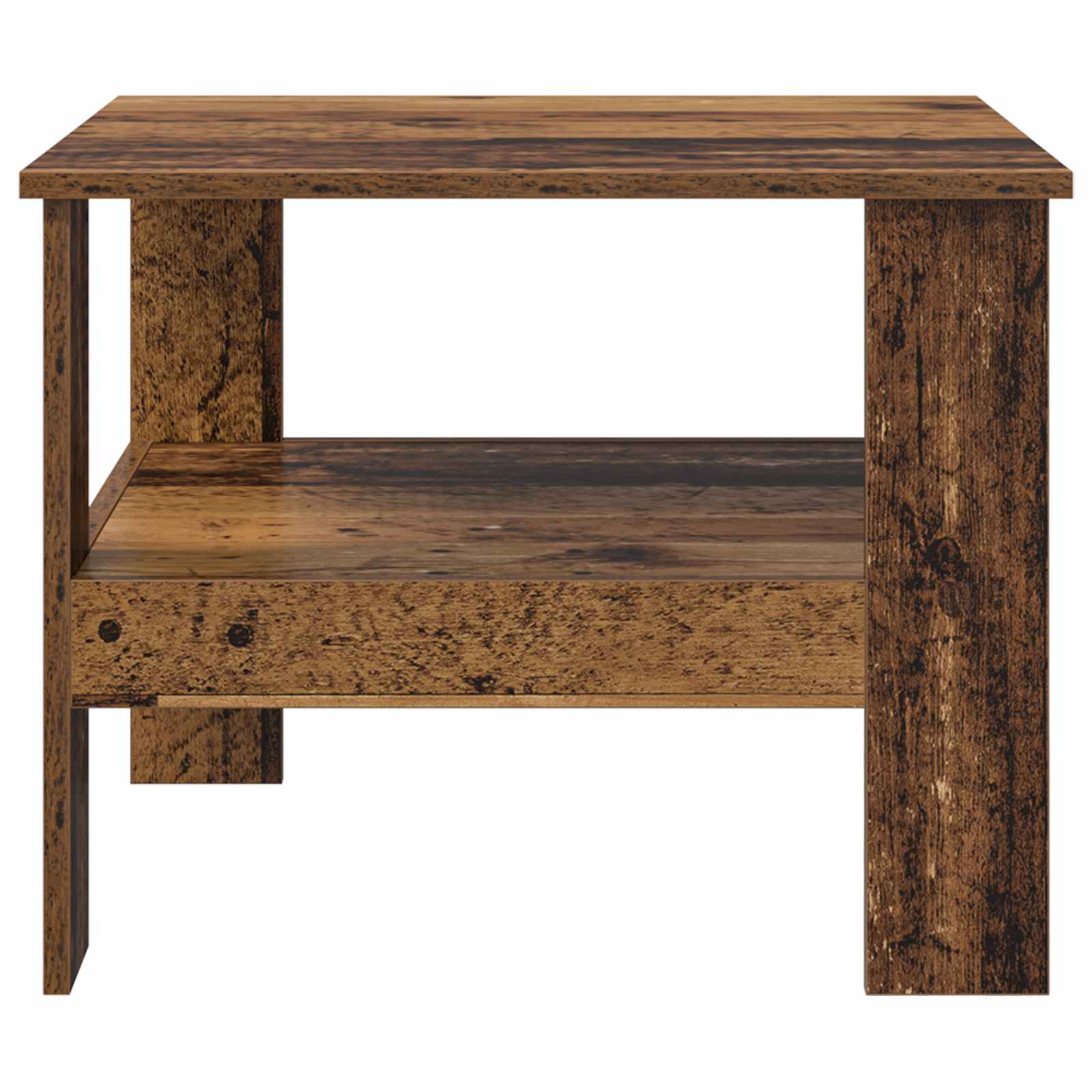 Coffee Table Old Wood 57 x 55 x 45 cm Engineered Wood