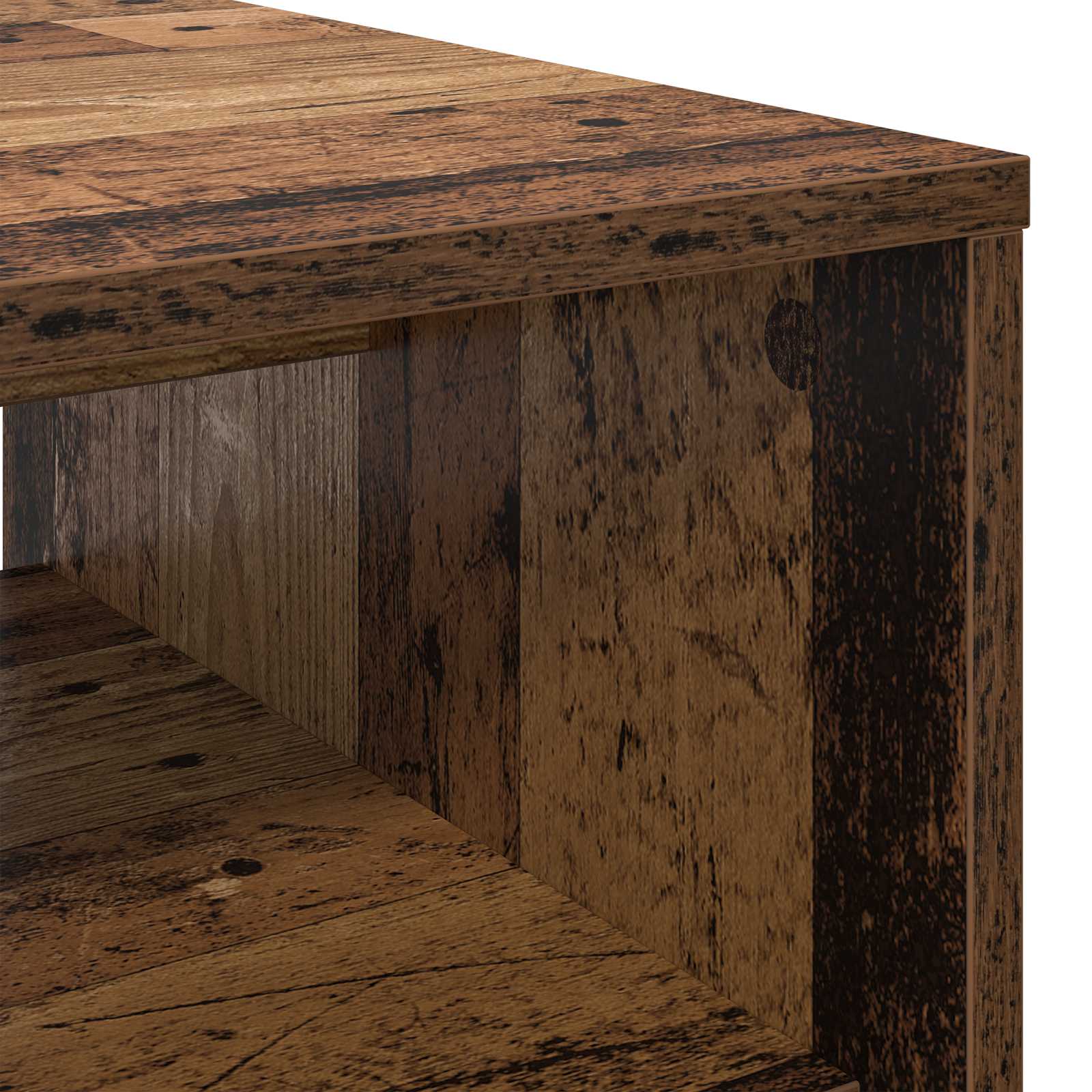 Coffee Table Old Wood 80 x 50 x 40 cm Treated wood