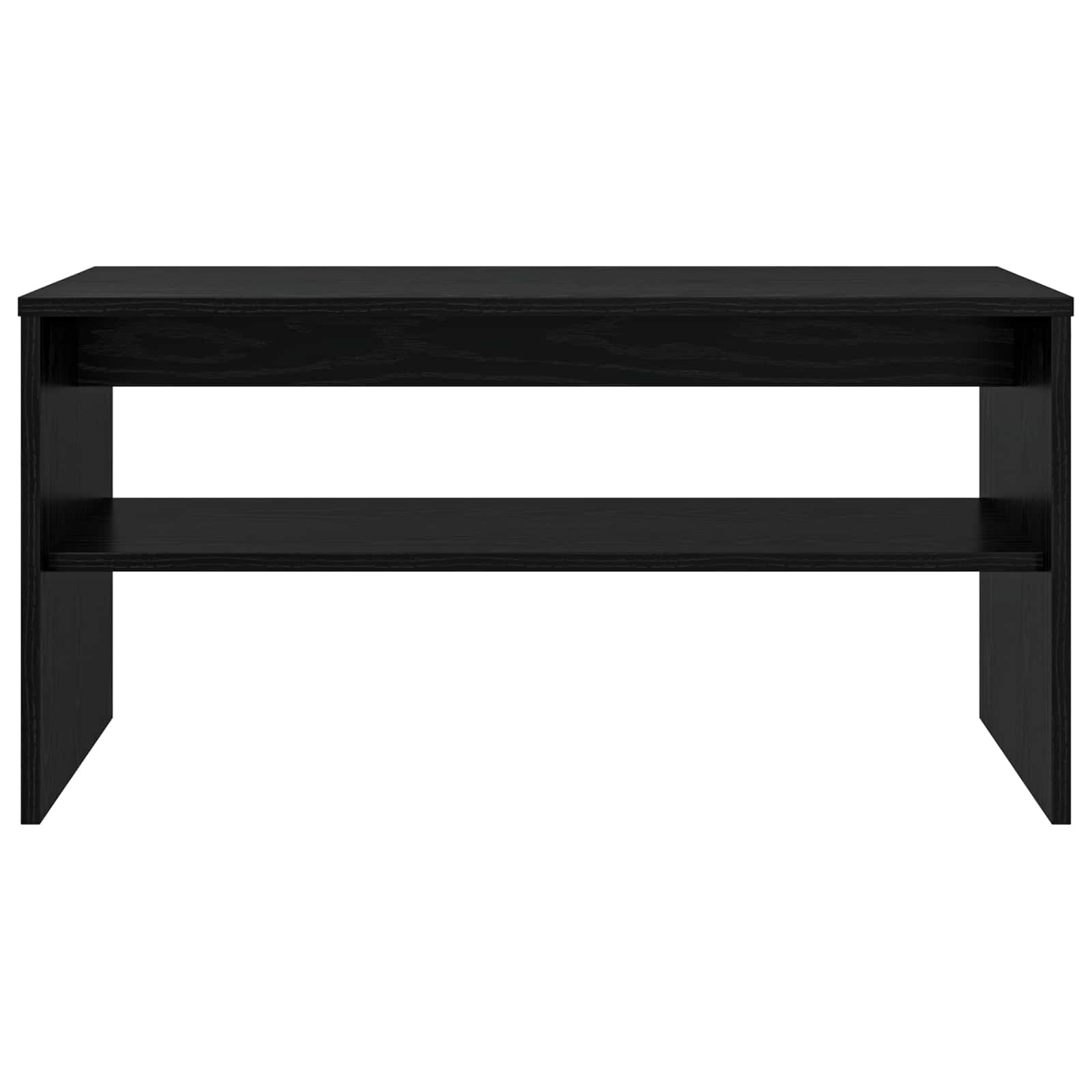 TV cabinet Black oak 80 x 35 x 40 cm