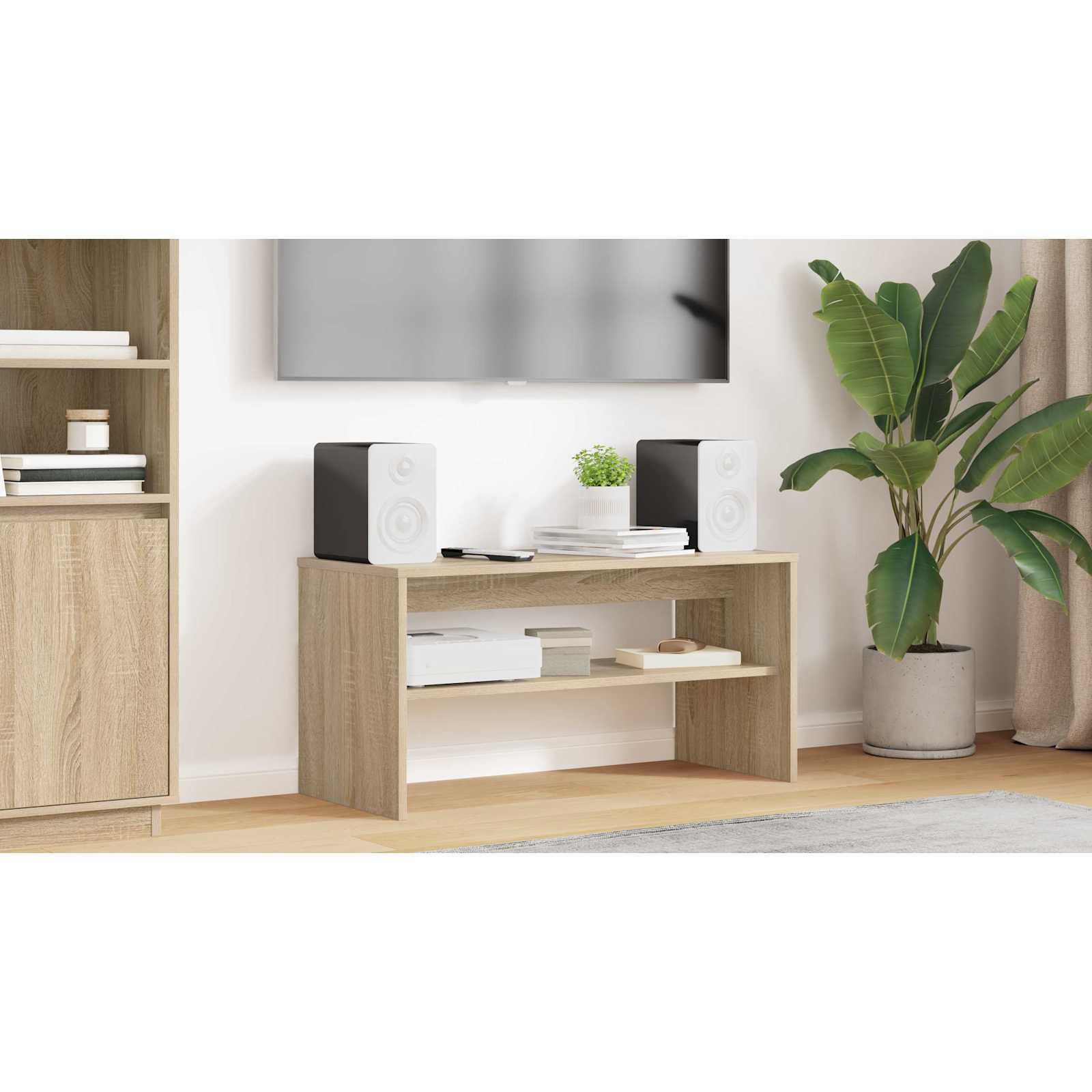 TV cabinet Sonoma oak 80 x 35 x 40 cm