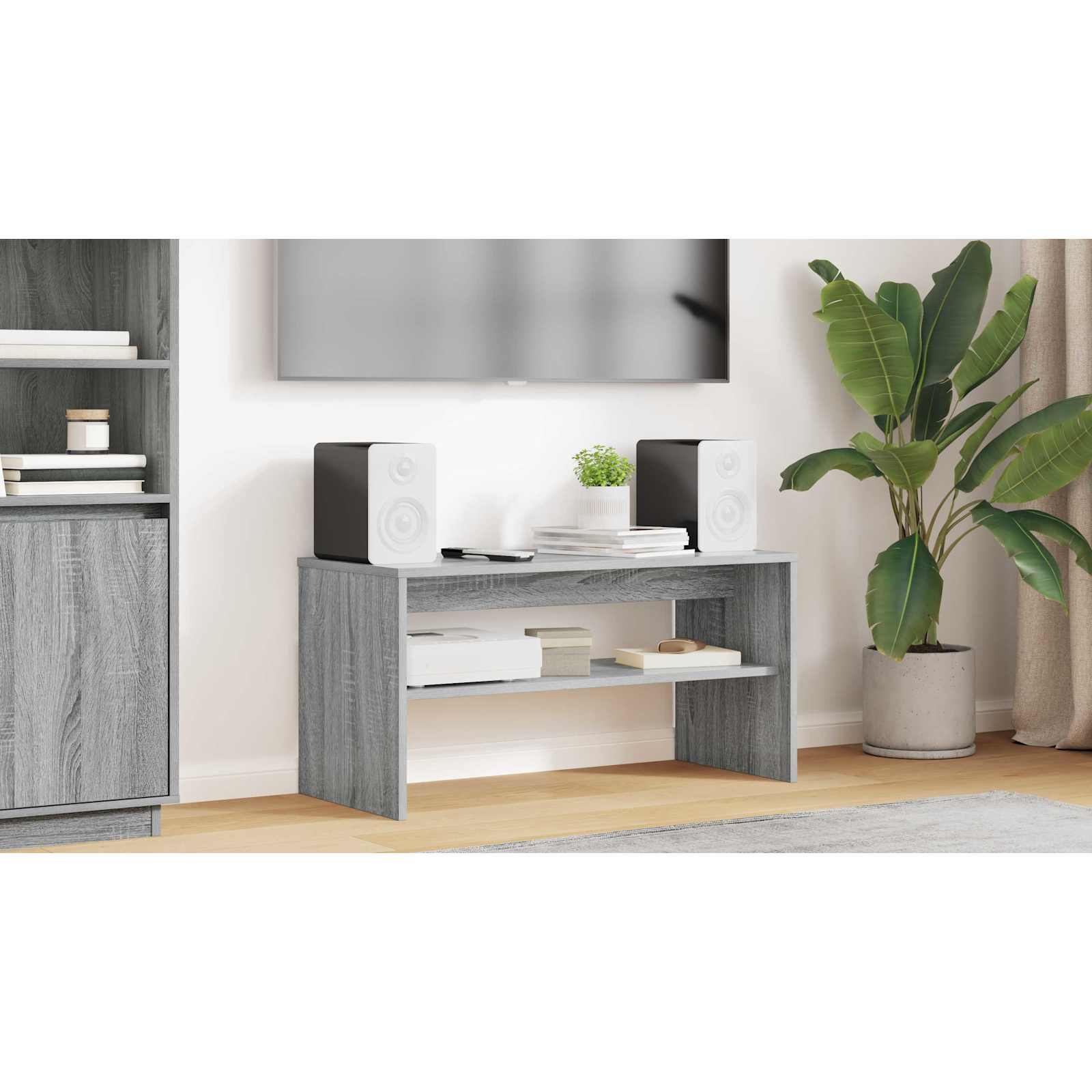 TV cabinet Grey Sonoma 80 x 35 x 40 cm