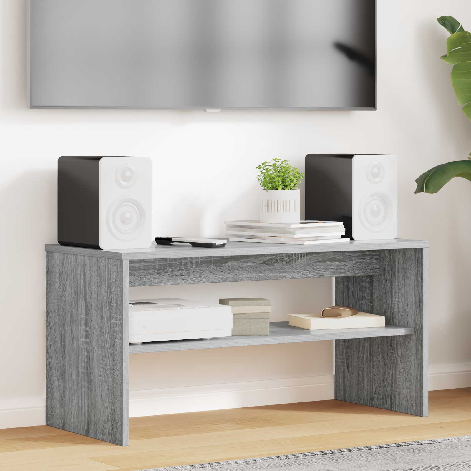TV cabinet Grey Sonoma 80 x 35 x 40 cm