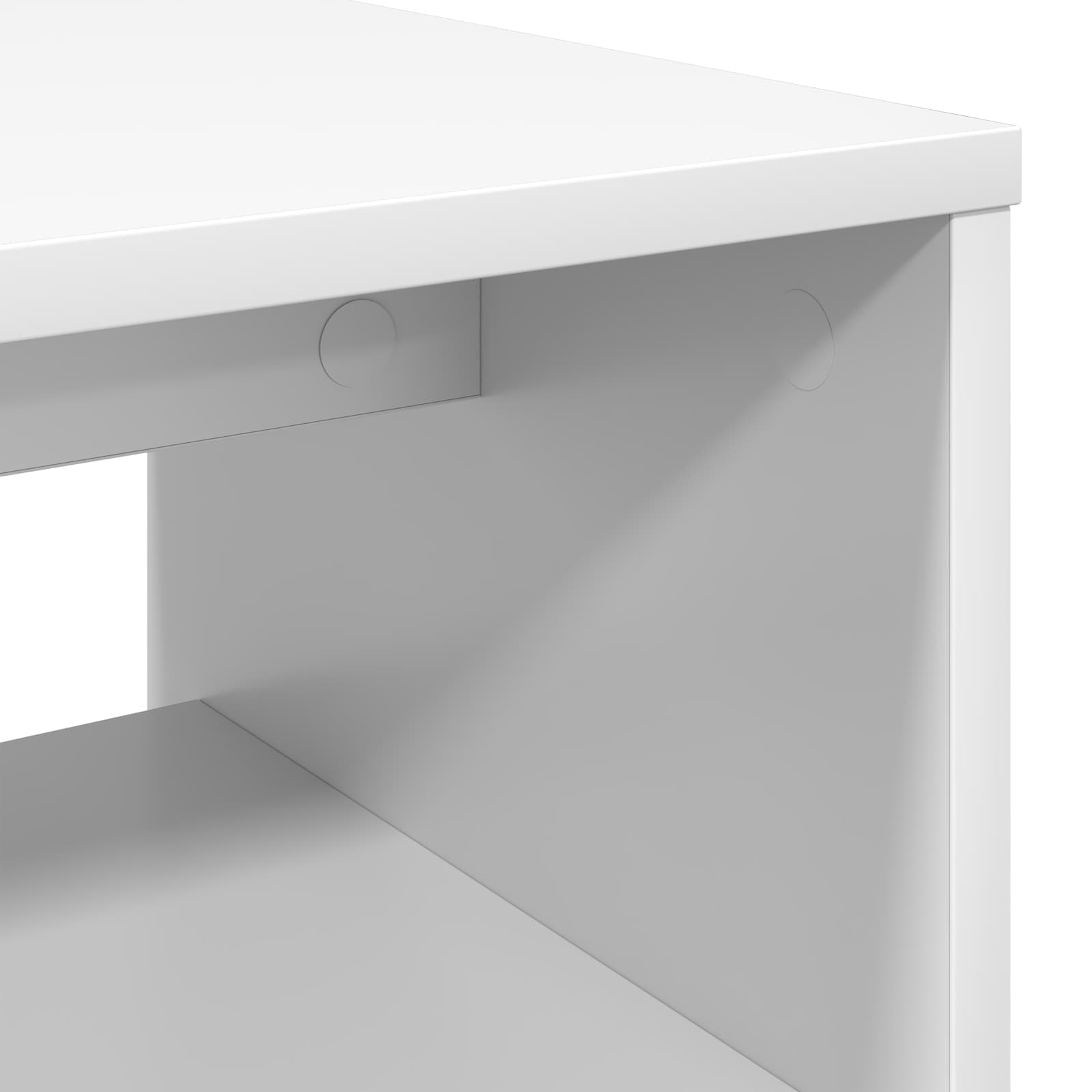 Televizoriaus spintelė Balta 100 x 35 x 40 cm Apdirbta mediena