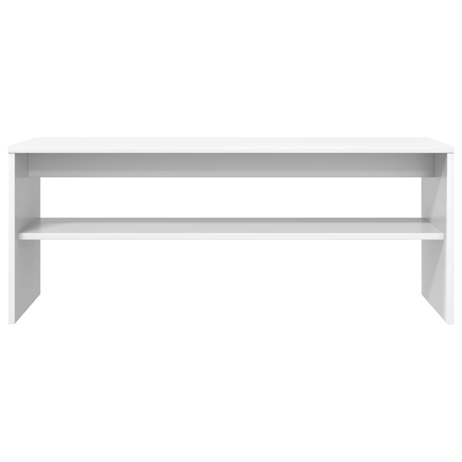 Televizoriaus spintelė Balta 100 x 35 x 40 cm Apdirbta mediena