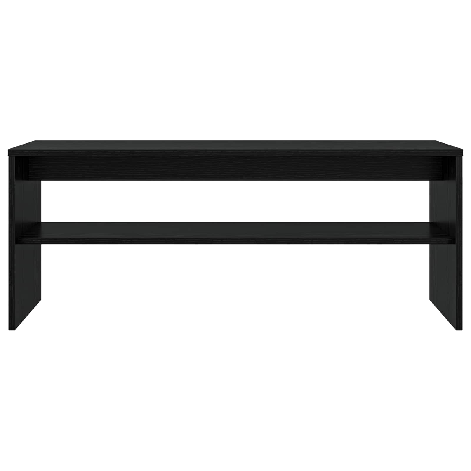 TV Cabinet Black Oak 100 x 35 x 40 cm