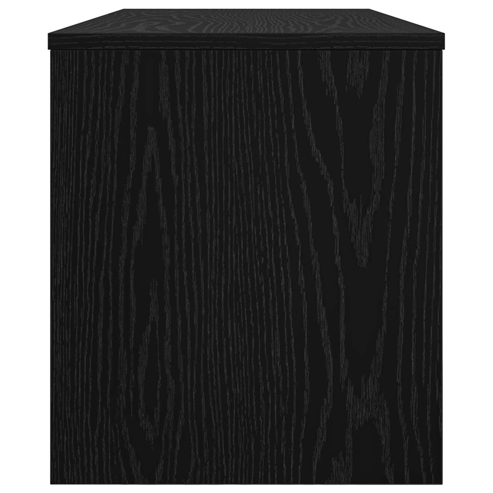 TV Cabinet Black Oak 100 x 35 x 40 cm