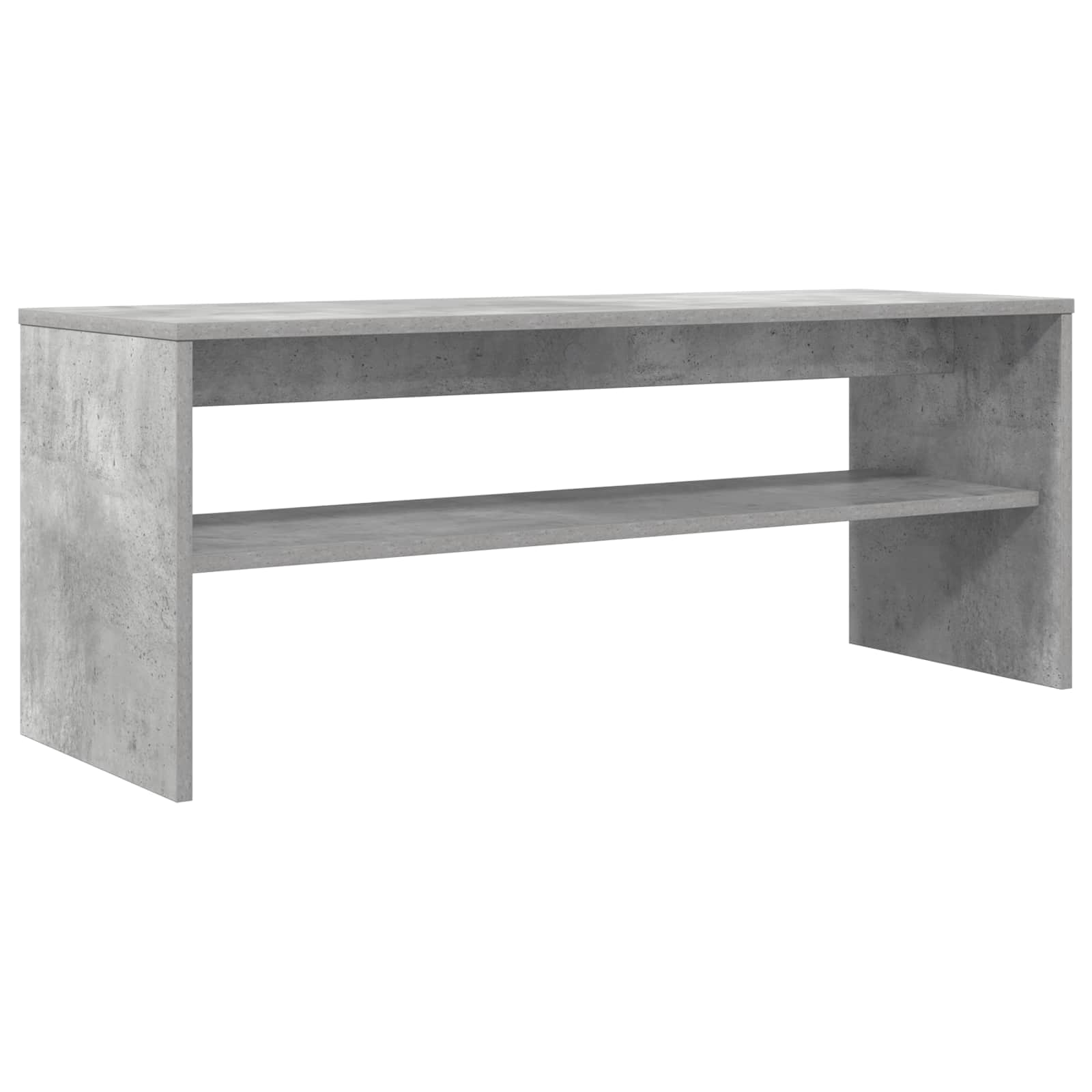 TV skapītis Betona pelēks 100 x 35 x 40 cm